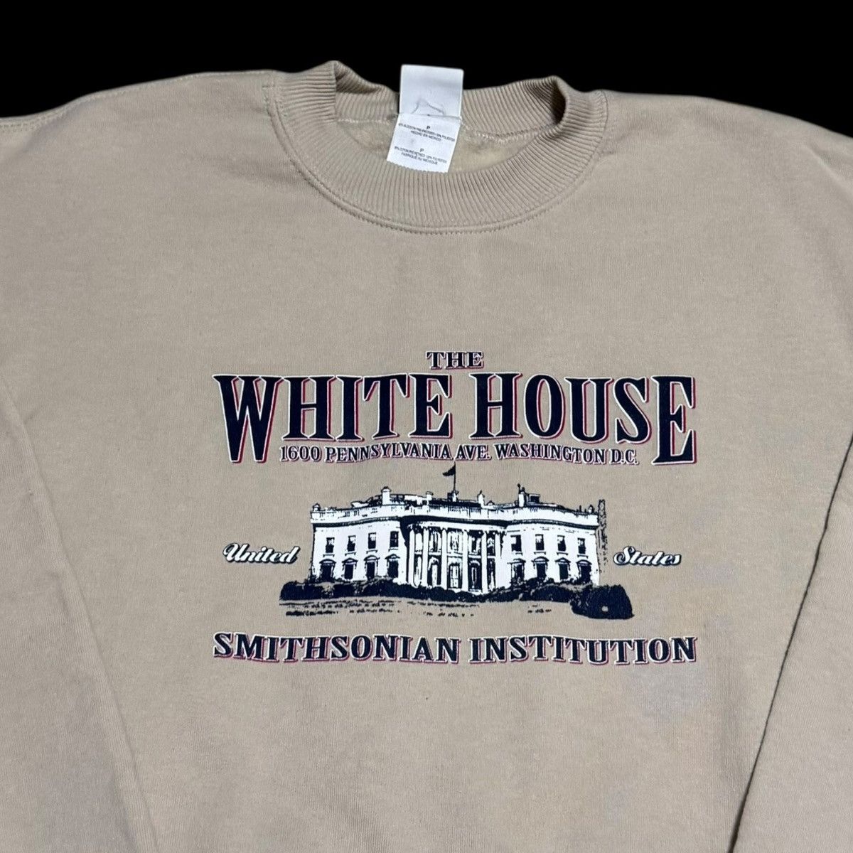 Other Smithsonian Institution White House USA Sweatshirt Men's S Size US S / EU 44-46 / 1 - 2 Thumbnail