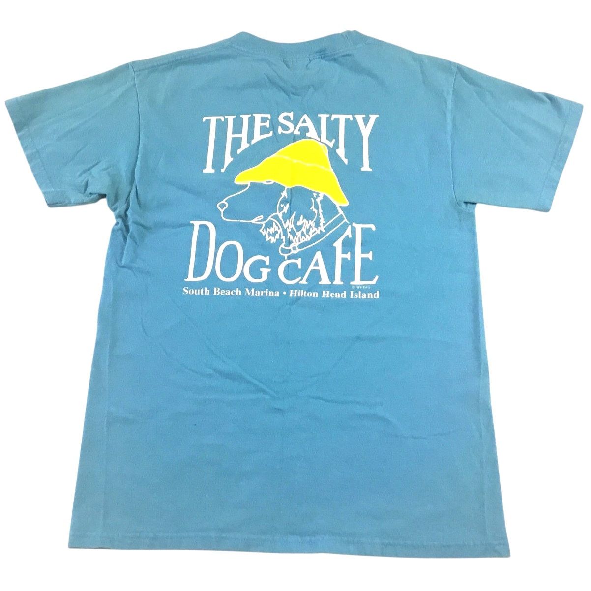 Hanes Salty Dog Cafe T-Shirt Classic Logo Teal Aqua Size Small Size US S / EU 44-46 / 1 - 3 Thumbnail
