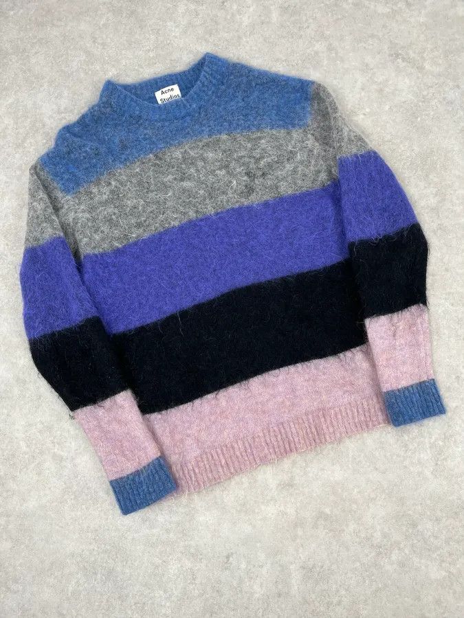 Acne Studios AW2017 Acne Studios Chromatic Fusion Albah Mohair Sweater Size US M / EU 48-50 / 2 - 5 Thumbnail