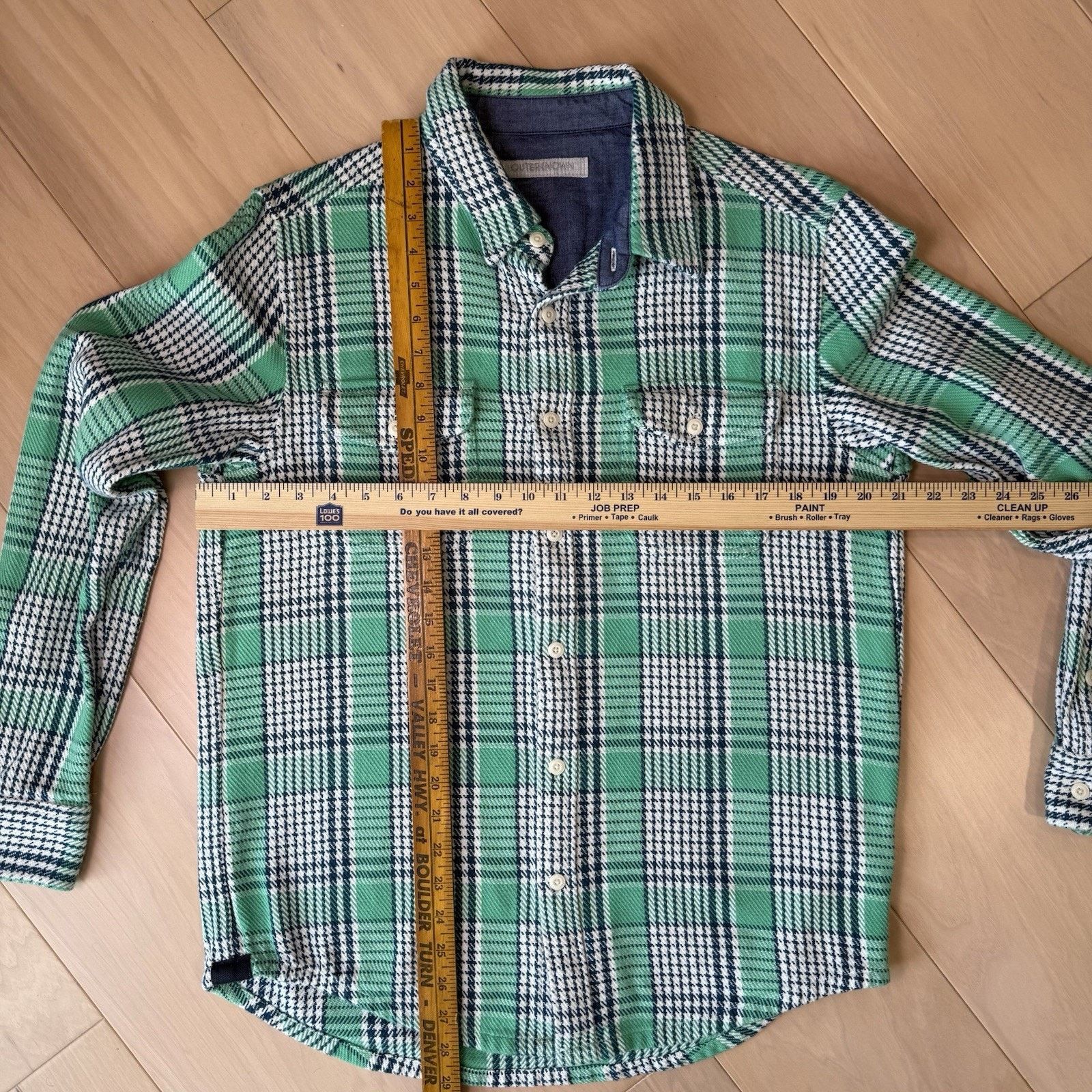 Outerknown Outerknown Blanket Shirt Medium Multicolor Heavy Cotton Size US M / EU 48-50 / 2 - 2 Thumbnail