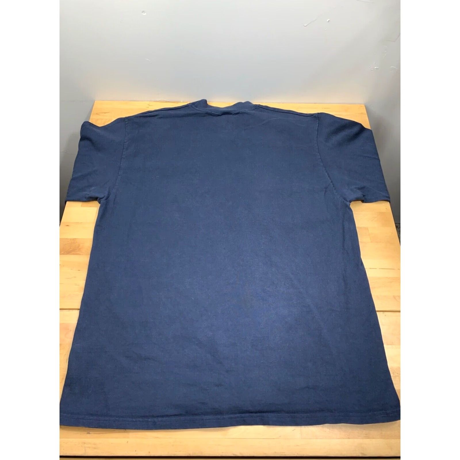 Greats VINTAGE Great Land Shirt XL Navy Blue USA 4337 Mens Mock Neck Long Sleeve Shirt - 4337 Size US XL / EU 56 / 4 - 4 Thumbnail