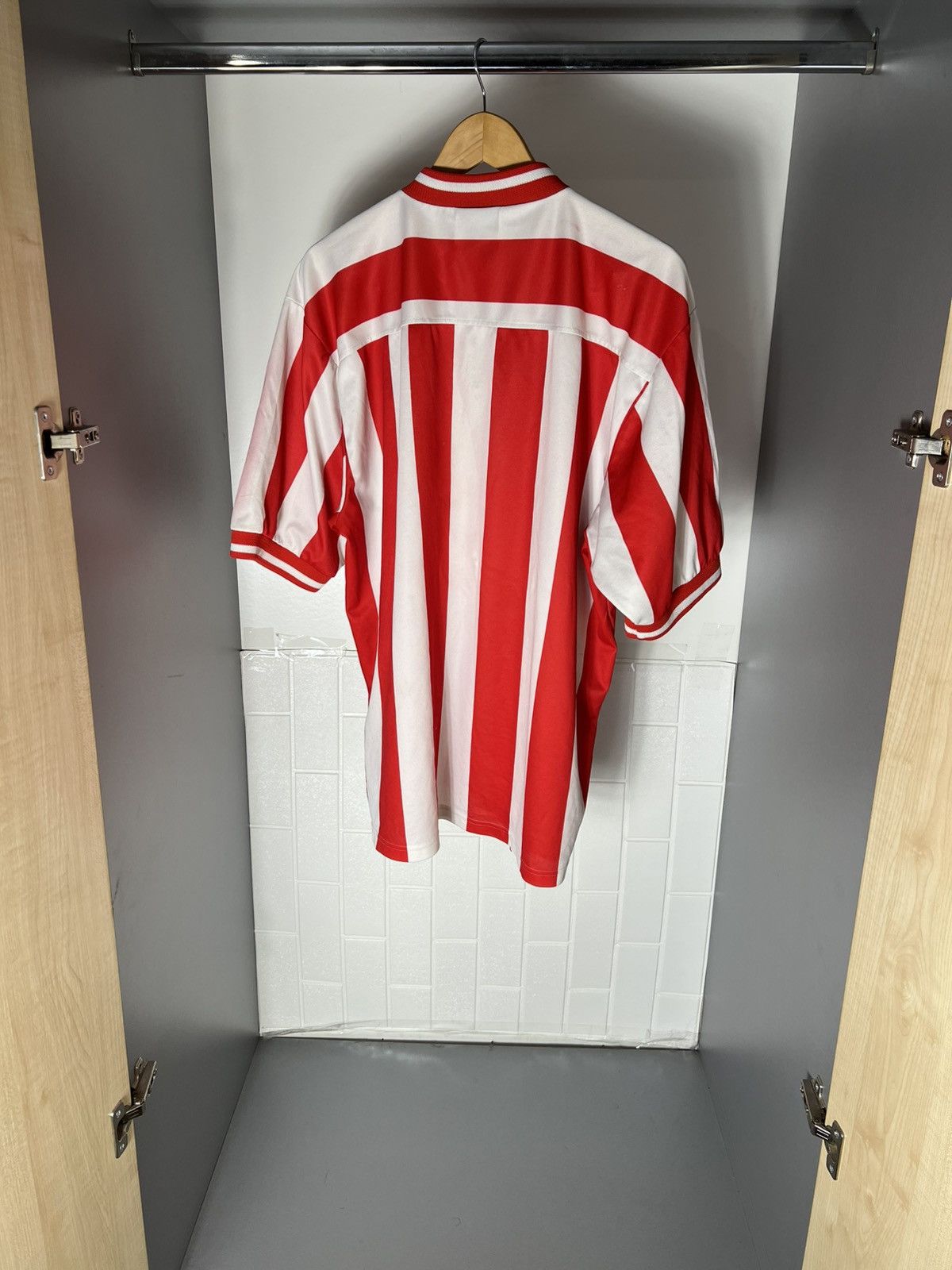 Asics VINTAGE ASICS FC SUNDERLAND ENGLAND SOCCER JERSEY RETRO 90s Size US XXL / EU 58 / 5 - 14 Thumbnail