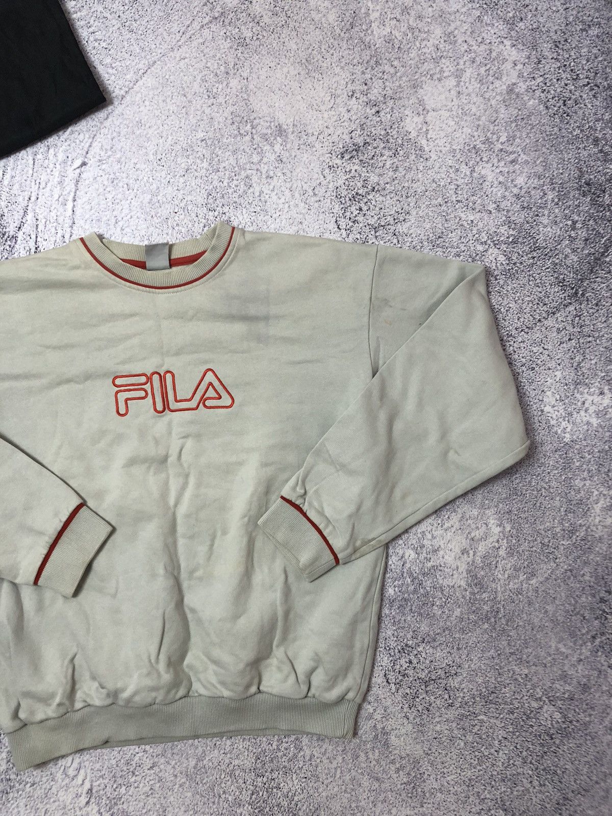 Fila × Vintage Men’s vintage sweater Fila size M y2k drill sport Size US M / EU 48-50 / 2 - 2 Thumbnail