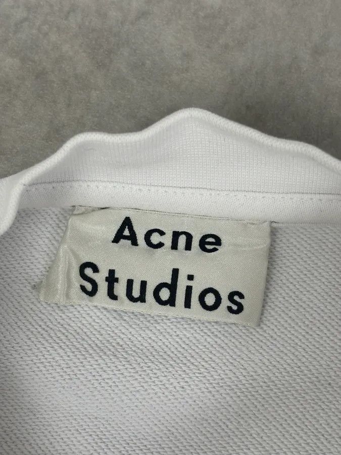 Acne Studios SS2018 Acne Studios White Cozy Crewneck Sweater Size US M / EU 48-50 / 2 - 8 Thumbnail