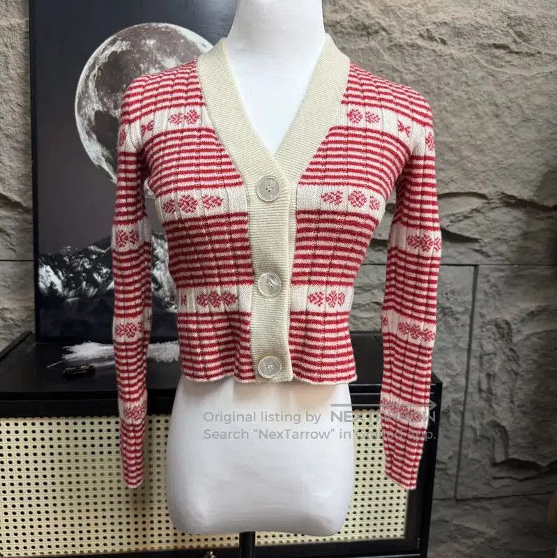 Miu Miu Miu Miu Pink Knitted Cardigan . Size S / US 4 / IT 40 - 1 Thumbnail