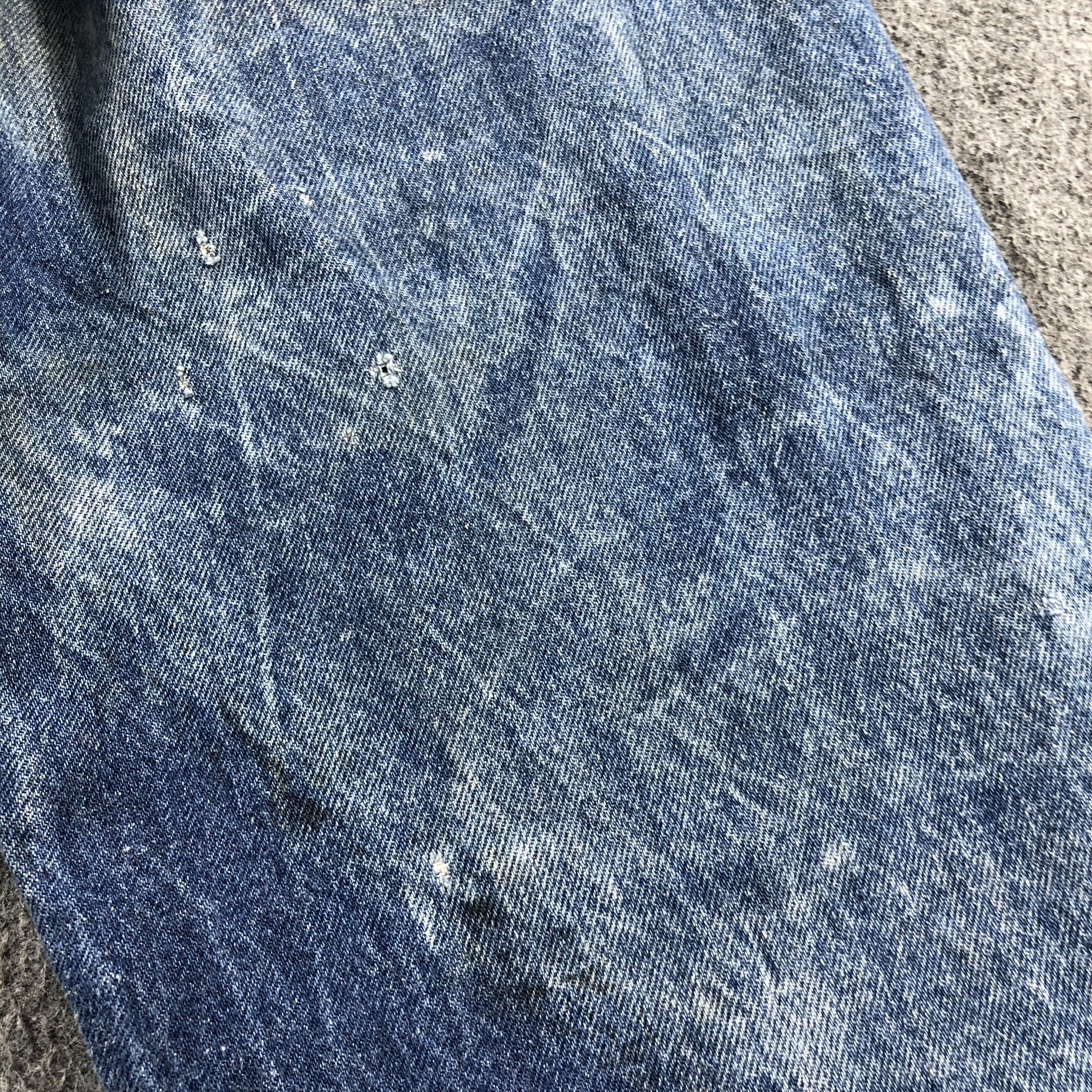 Levi's Vintage 80s Blue Wash Levis 501 Jeans-J1742 Size US 28 / EU 44 - 8 Thumbnail