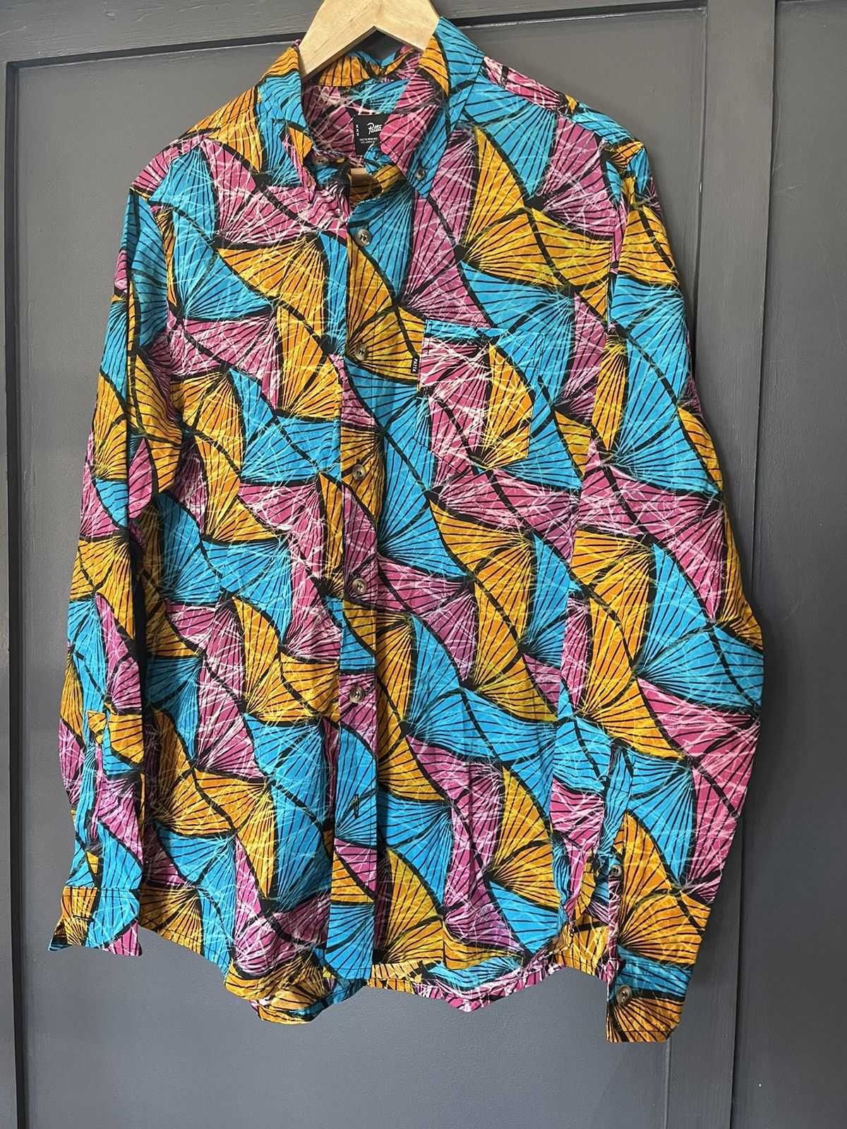 Patta Patta multicoloured acid cotton shirt Size US L / EU 52-54 / 3 - 2 Thumbnail