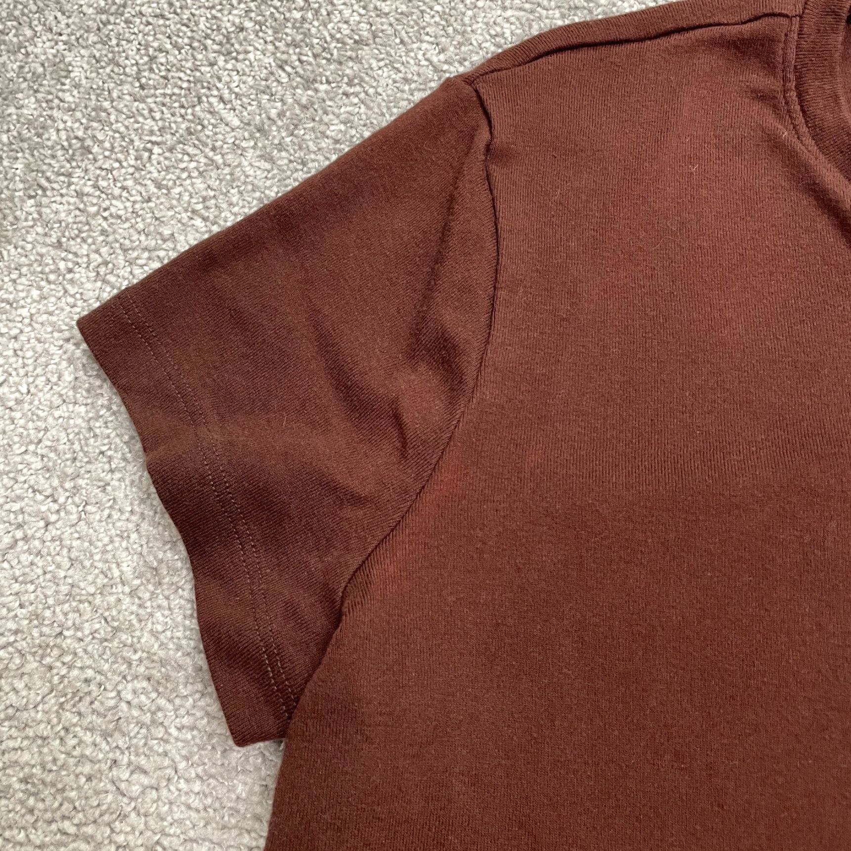Vintage **Covington Women's XL Brown Basic T-Shirt** User: Covington Women's XL Brown Basic T-Shirt Size XL / US 12-14 / IT 48-50 - 3 Thumbnail