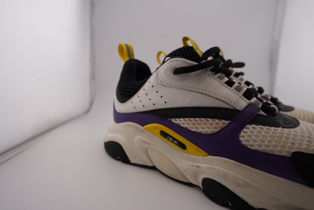 Dior USED DIOR B22 “VIOLET WHITE” SNEAKERS (NO INSOLES) Size US 6.5 / EU 39-40 - 2 Thumbnail