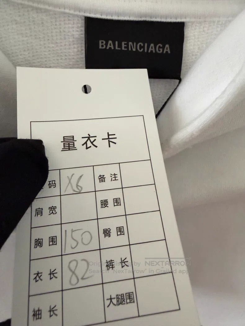 Balenciaga Balenciaga Splatter Double B Hooded Sweatshirt Size US XS / EU 42 / 0 - 3 Thumbnail
