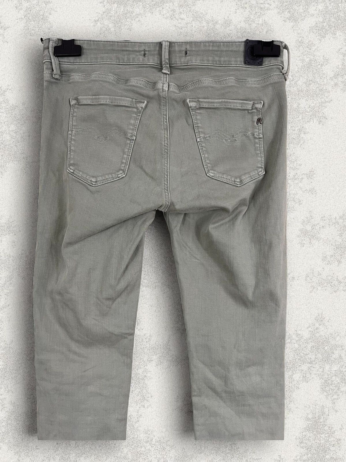 Replay Replay New Luz Hyperflex Khaki jeans size W29 L32 Size 29" - 4 Thumbnail