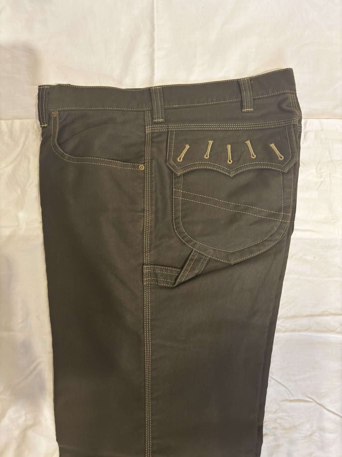 Paul Smith Khaki pants.op-618 Size US 32 / EU 48 - 4 Thumbnail