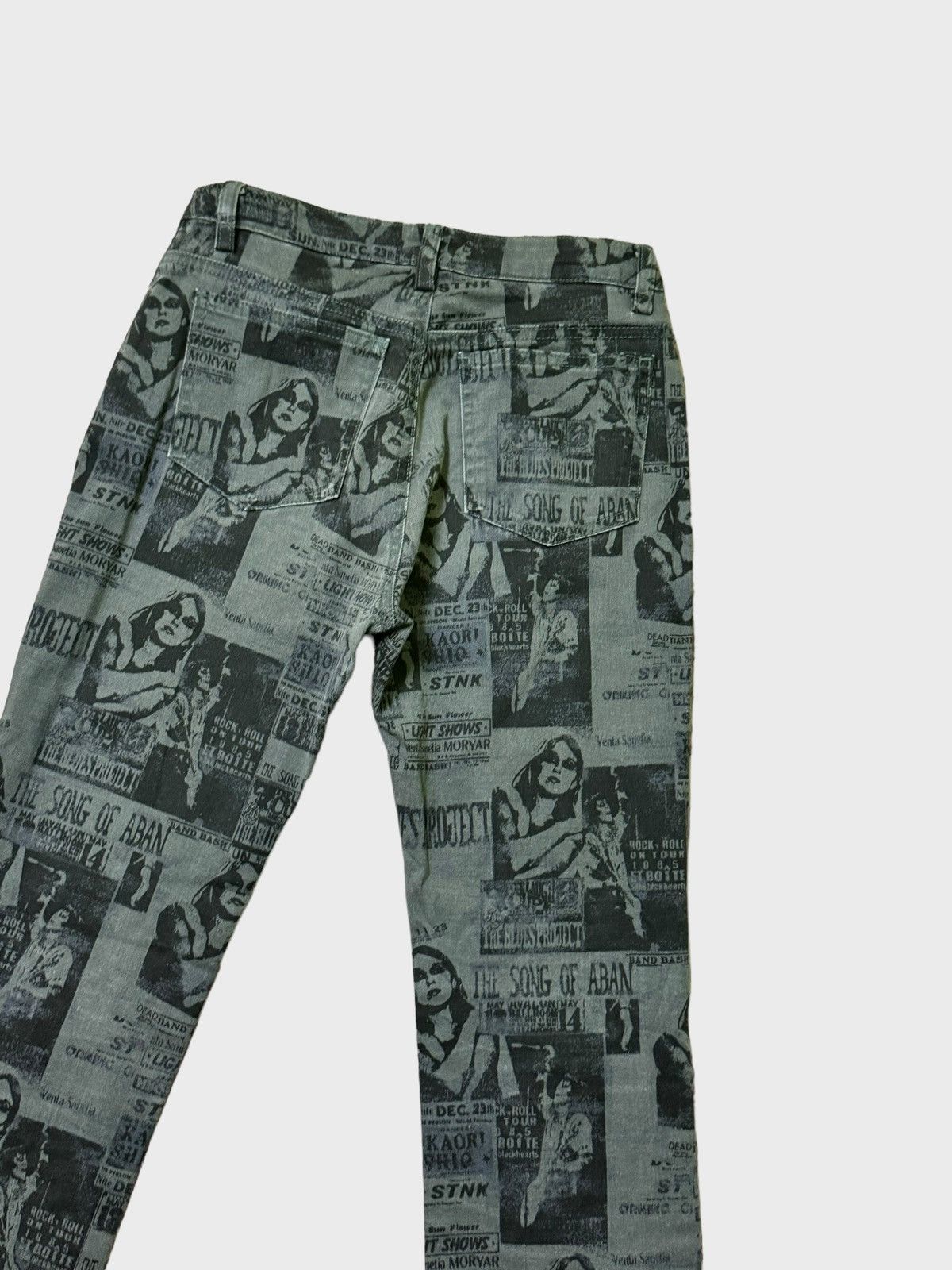 Hysteric Glamour × Japanese Brand Et-Botte sexy Girl The Song of Aban Overprint Pant Size 24" / US 00 / IT 34 - 10 Thumbnail