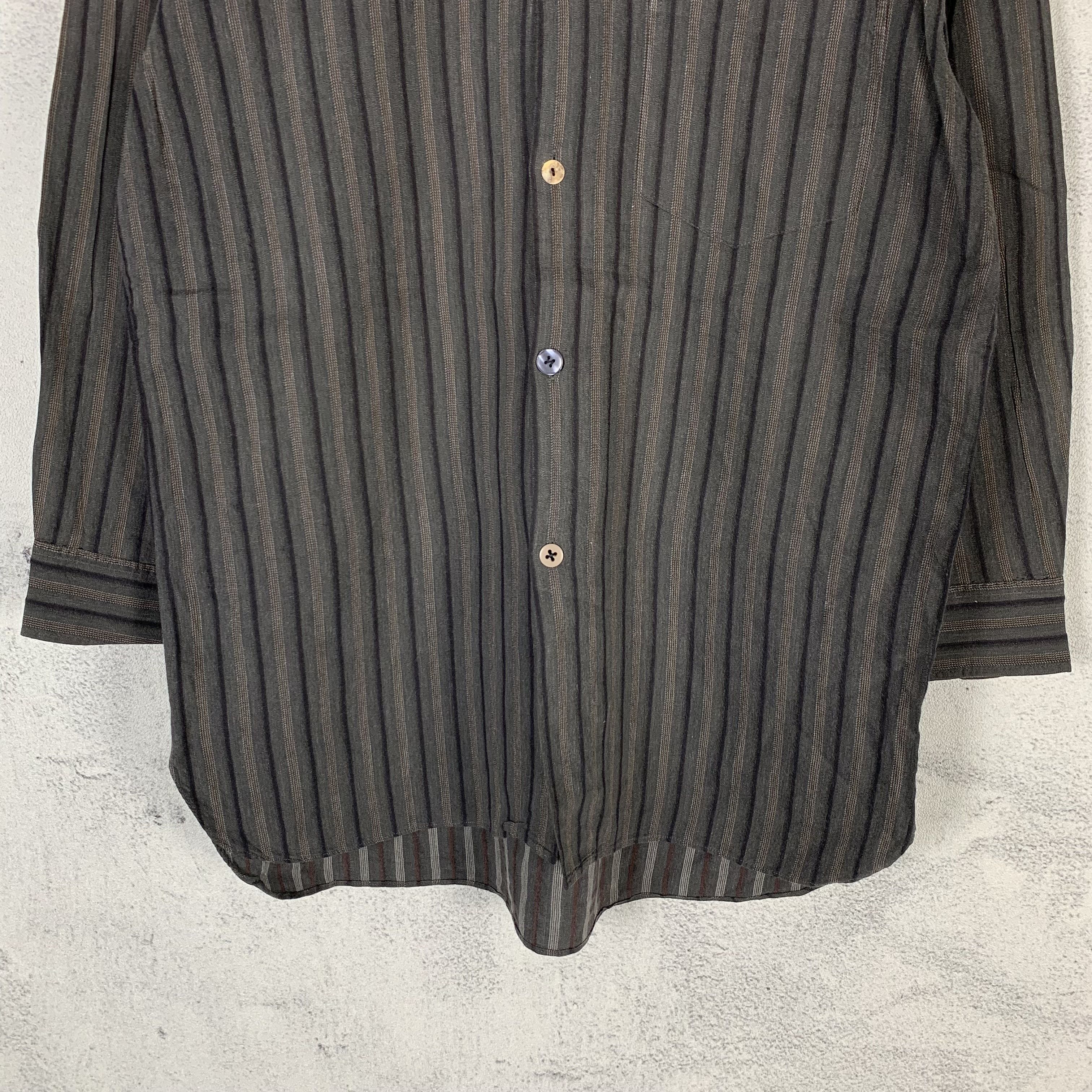 Dries Van Noten Dries Van Noten Striped Shirt Size US M / EU 48-50 / 2 - 4 Thumbnail
