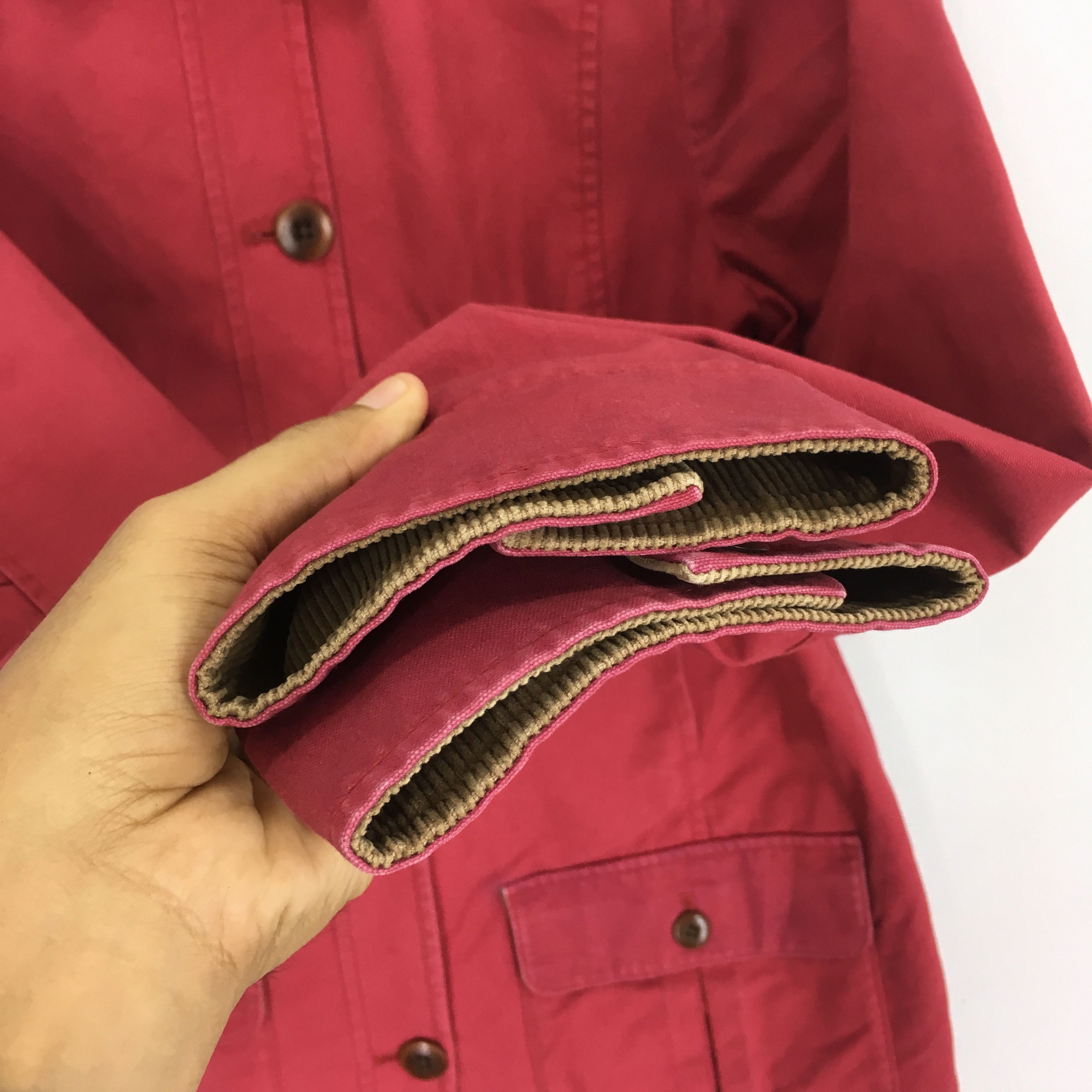 L.L. Bean Vintage 90's LL Bean Red Four Pocket Workwear Jacket - 1851 Size US M / EU 48-50 / 2 - 8 Thumbnail