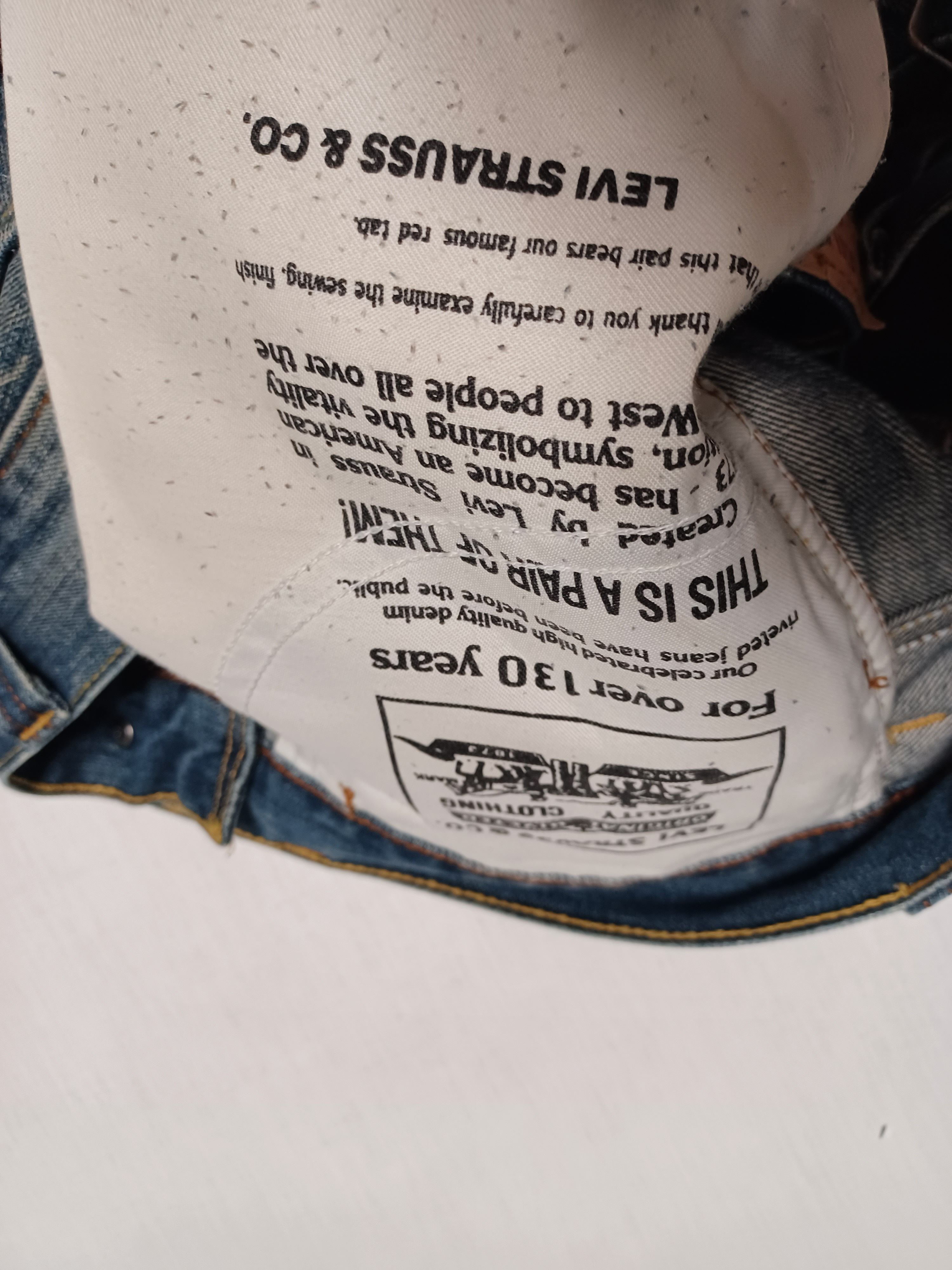 Levi's Vintage Clothing Distressed vintage Levis 511 jeans slim Size US 34 / EU 50 - 9 Thumbnail