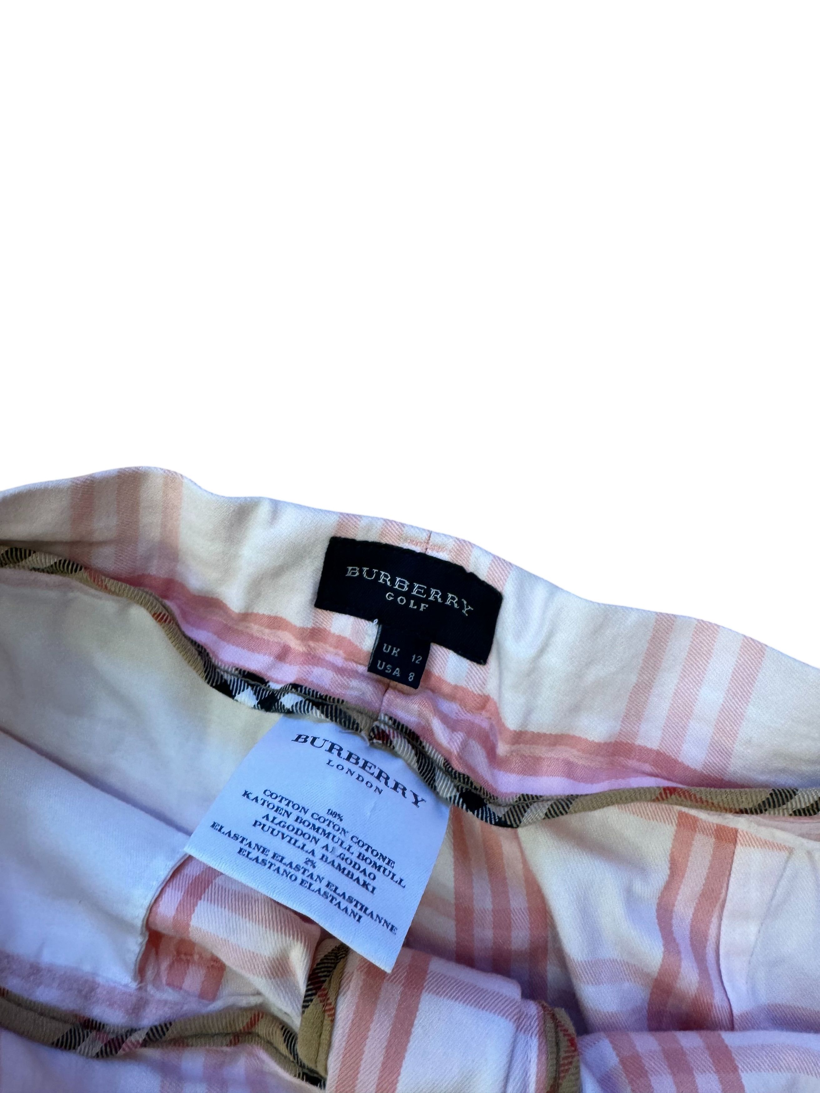 Burberry VINTAGE BURBERRY GOLF CHECKERED PANTS Size 30" / US 8 / IT 44 - 4 Thumbnail