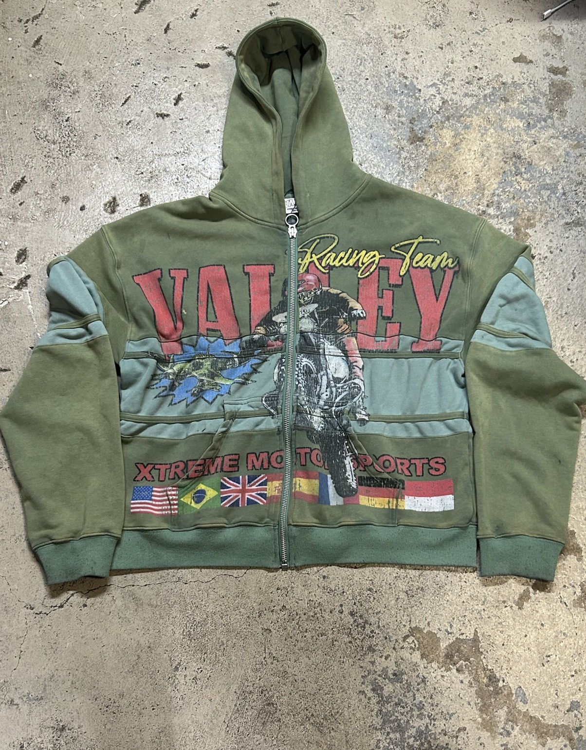 トップス VALE FOREVER HULK ARMOR ZIP UP HOODIE HULK ARMOR ZIP UP HOODIE – Vale Houston Flagship