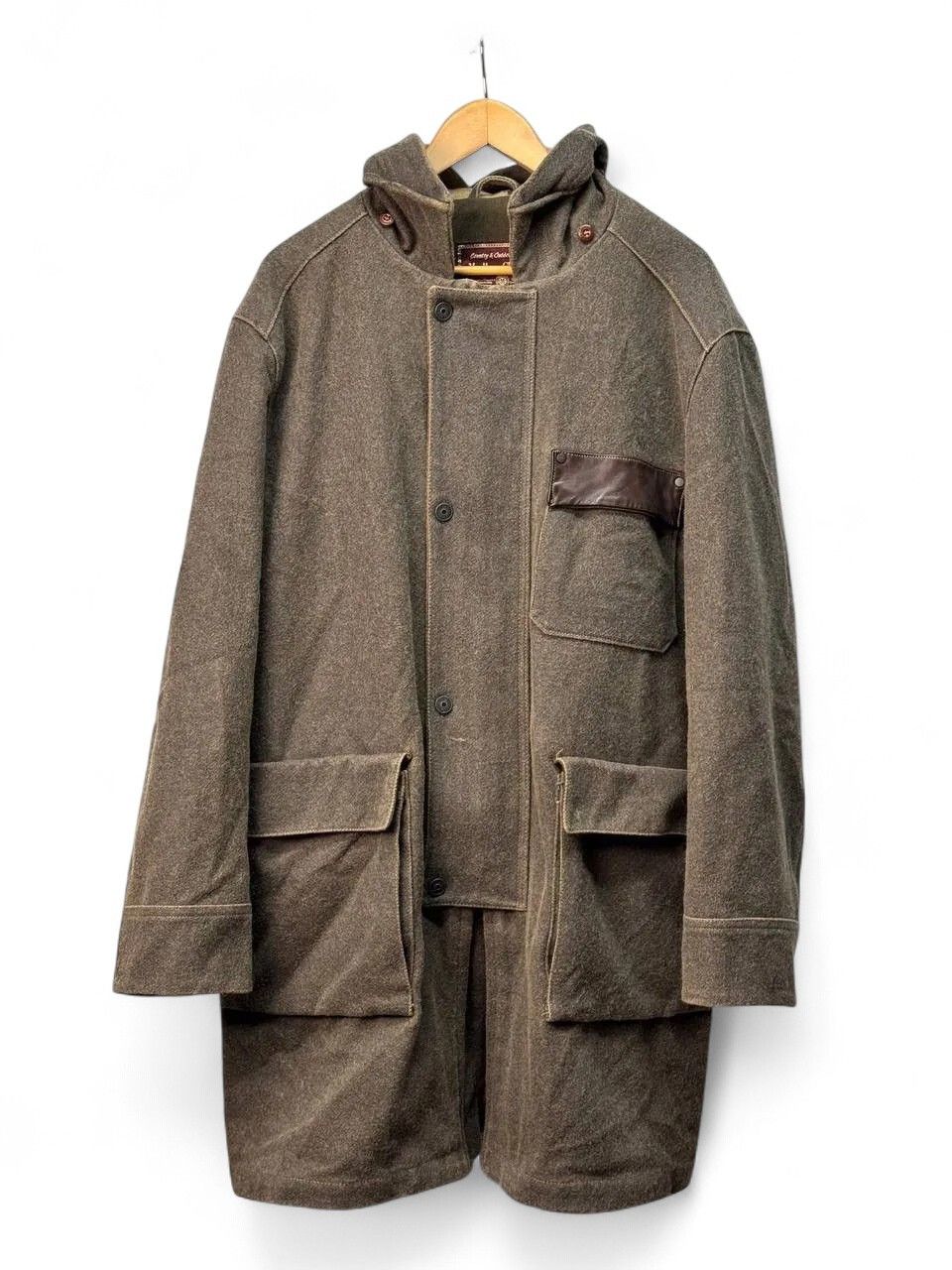 14th Addiction Marlboro Classics Brown Jacket Vintage Italian Craftsmanship Size US XL / EU 56 / 4 - 4 Thumbnail