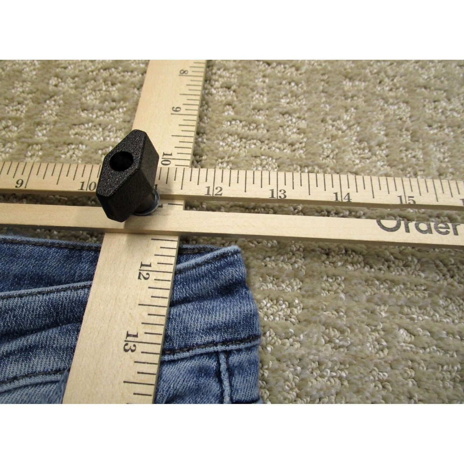Vintage Judy Blue Jeans Women 0 Blue Low Rise Straight Loose Pants Light Wash Fray Hem Size 25" / US 0 / IT 36 - 5 Thumbnail