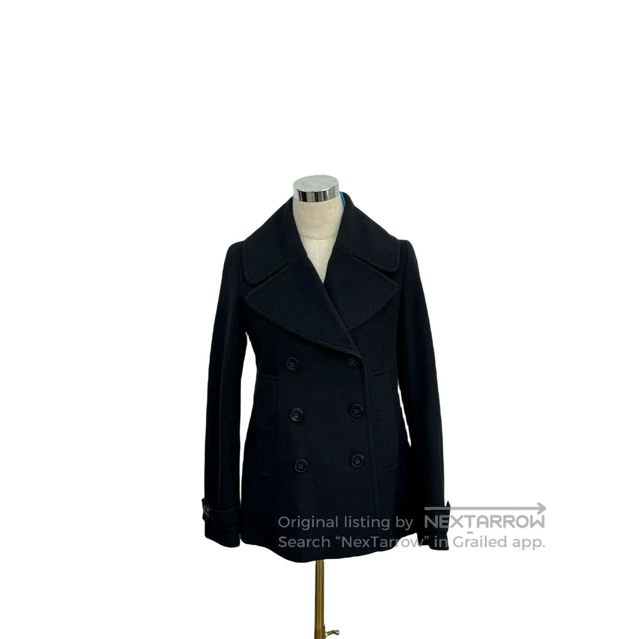 Burberry Burberry Black Coat. Size XS / US 0-2 / IT 36-38 - 7 Thumbnail