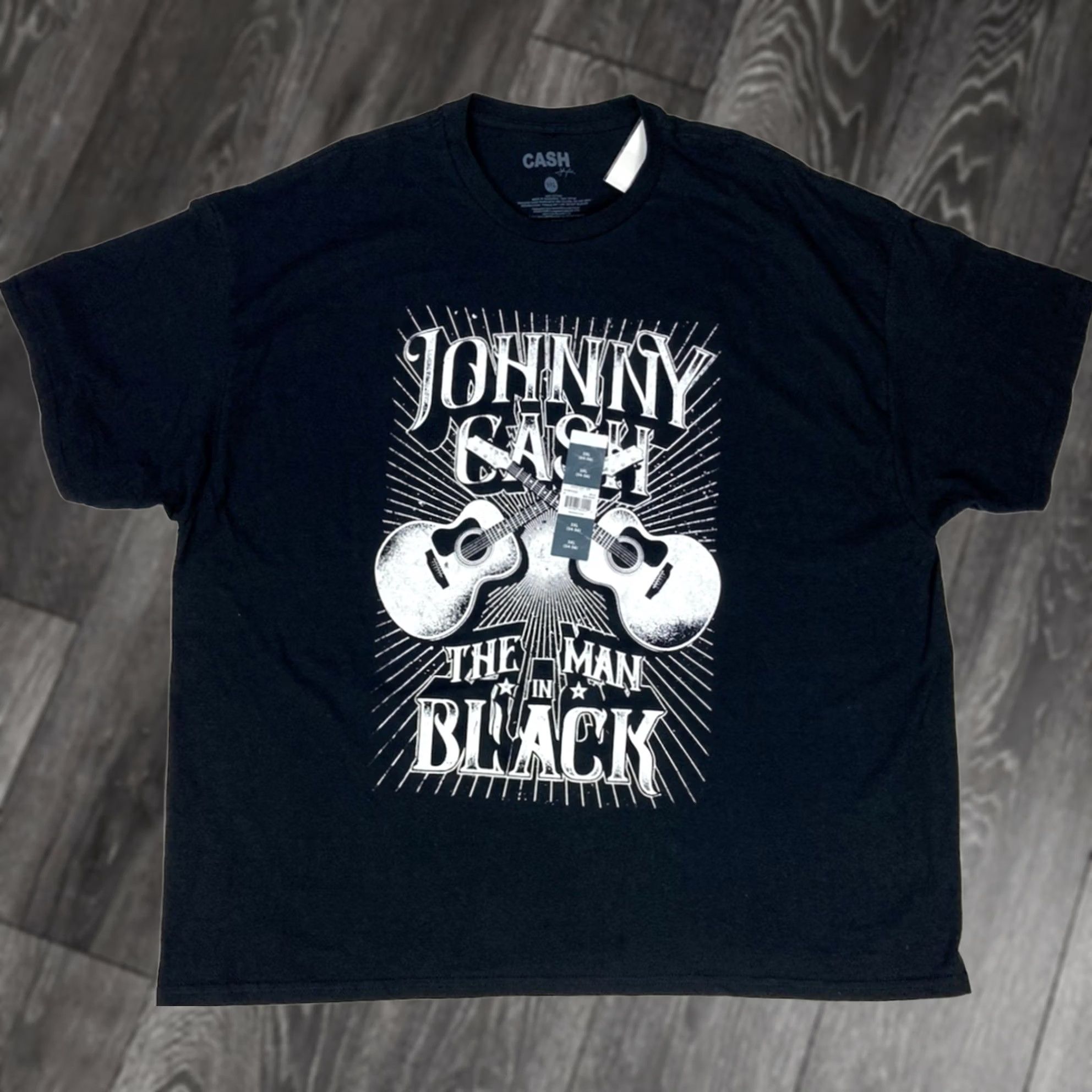 Vintage VINTAGE Johnny Cash The Man In Black Graphic T-shirt Men 3XL Black Short Sleeve Music Shirt Size US XXL / EU 58 / 5 - 1 Thumbnail