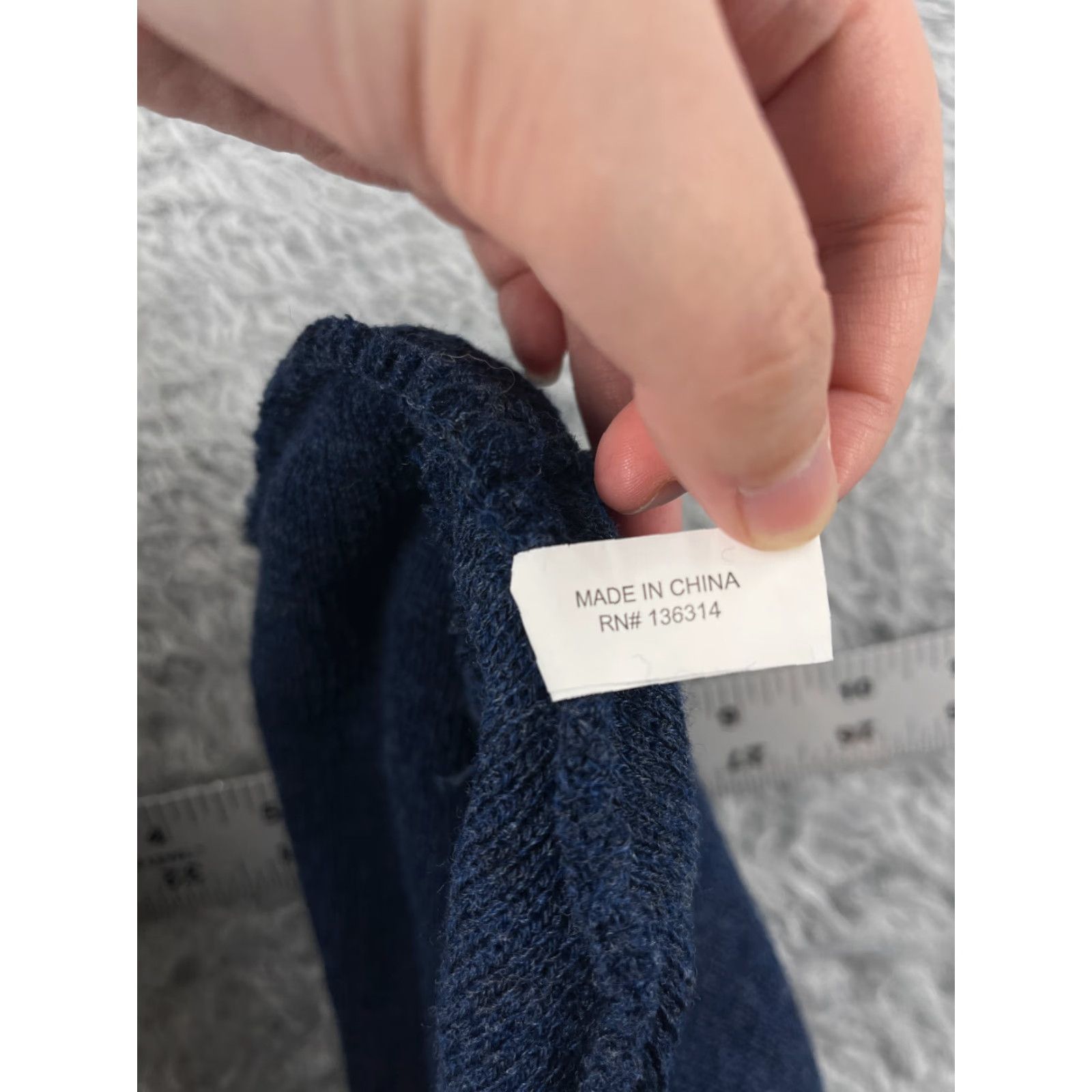 Vintage Quagga Accessories Beanie Adult One Size Blue Knit Acrylic Polyester Blend Hat Beanie Unisex Mens Womens Size ONE SIZE - 6 Thumbnail