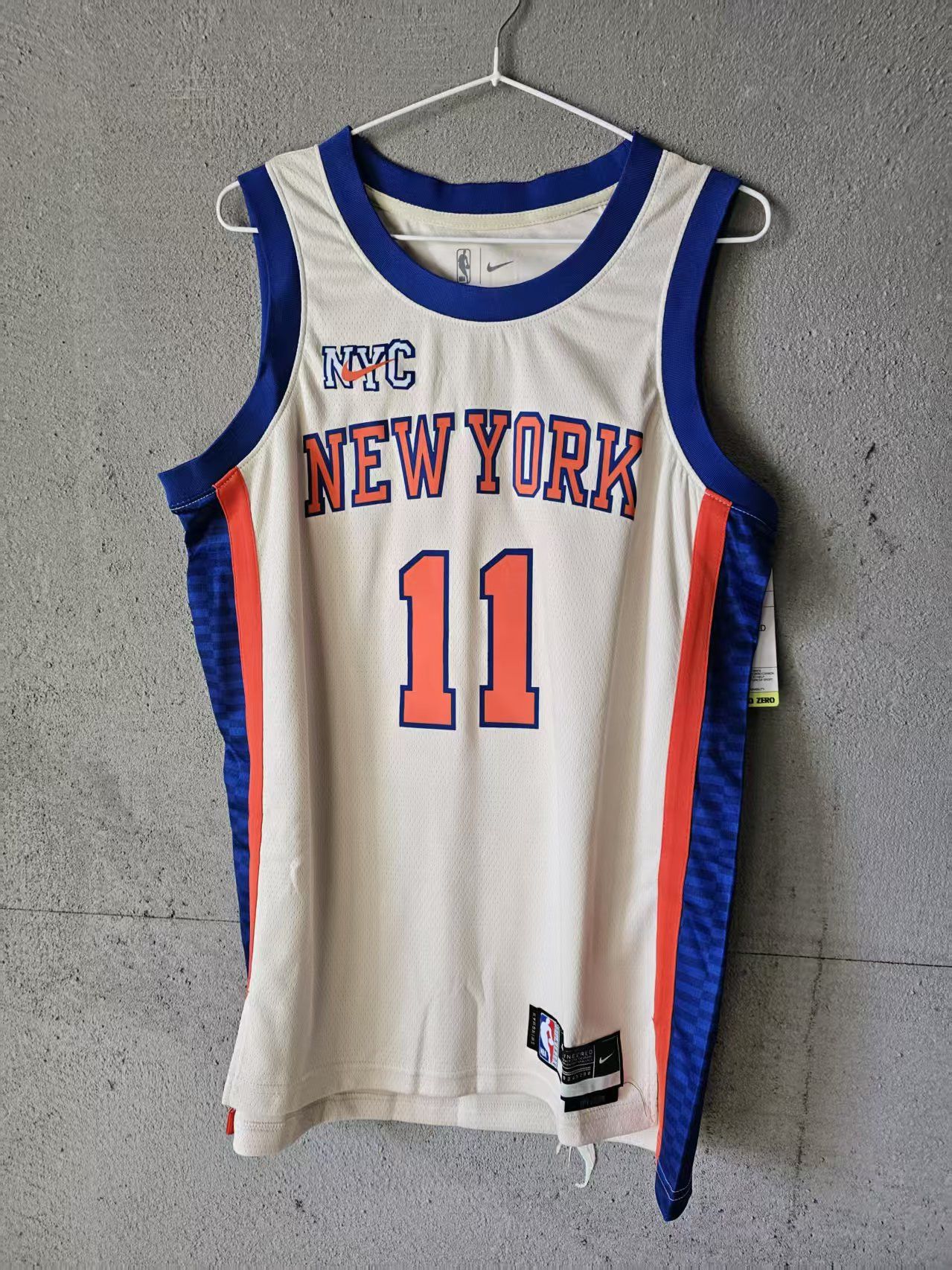 25 26 New York Knicks 11 Jalen Brunson Jersey