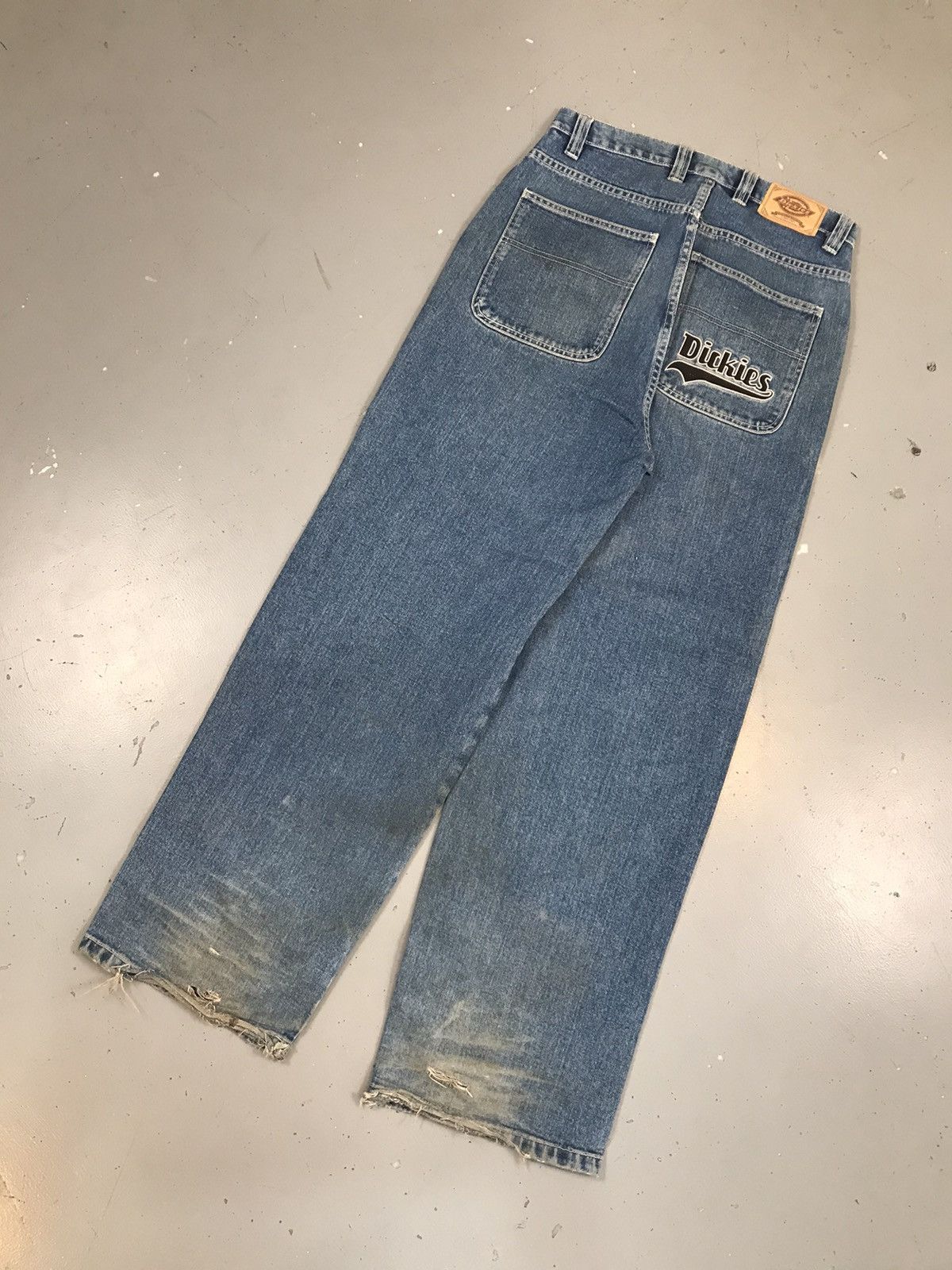 Dickies × Vintage Vintage dickies big daddy embroidered denim Size US 32 / EU 48 - 8 Thumbnail