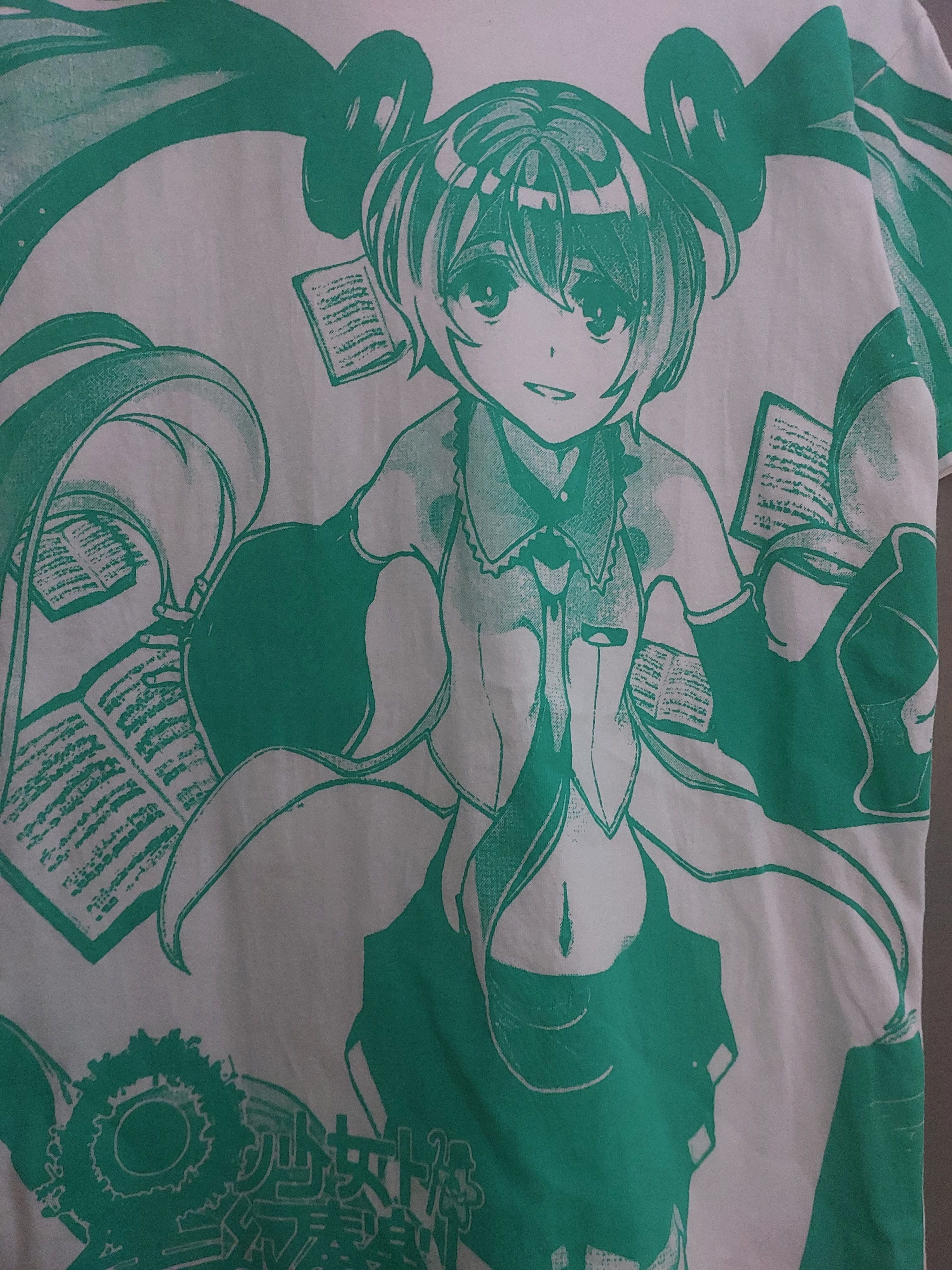 Anime HATSUNE MIKU SPECIAL ILLUTRATION ANIME T-SHIRT Size US M / EU 48-50 / 2 - 9 Thumbnail