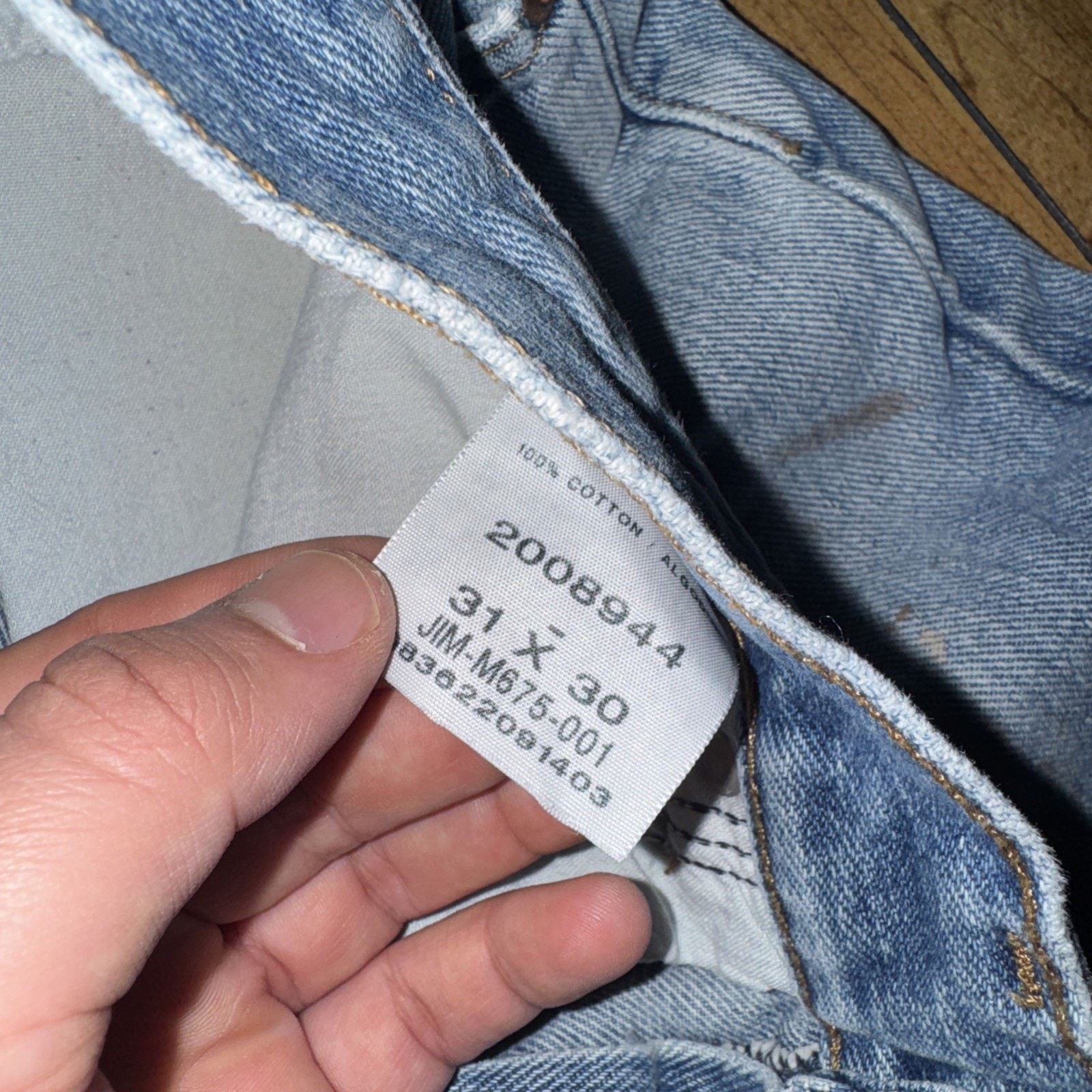 Lee × Vintage × Western Rise Lee Regular Fit Denim Jeans 30x30 W Paint Splatter Size US 30 / EU 46 - 10 Thumbnail
