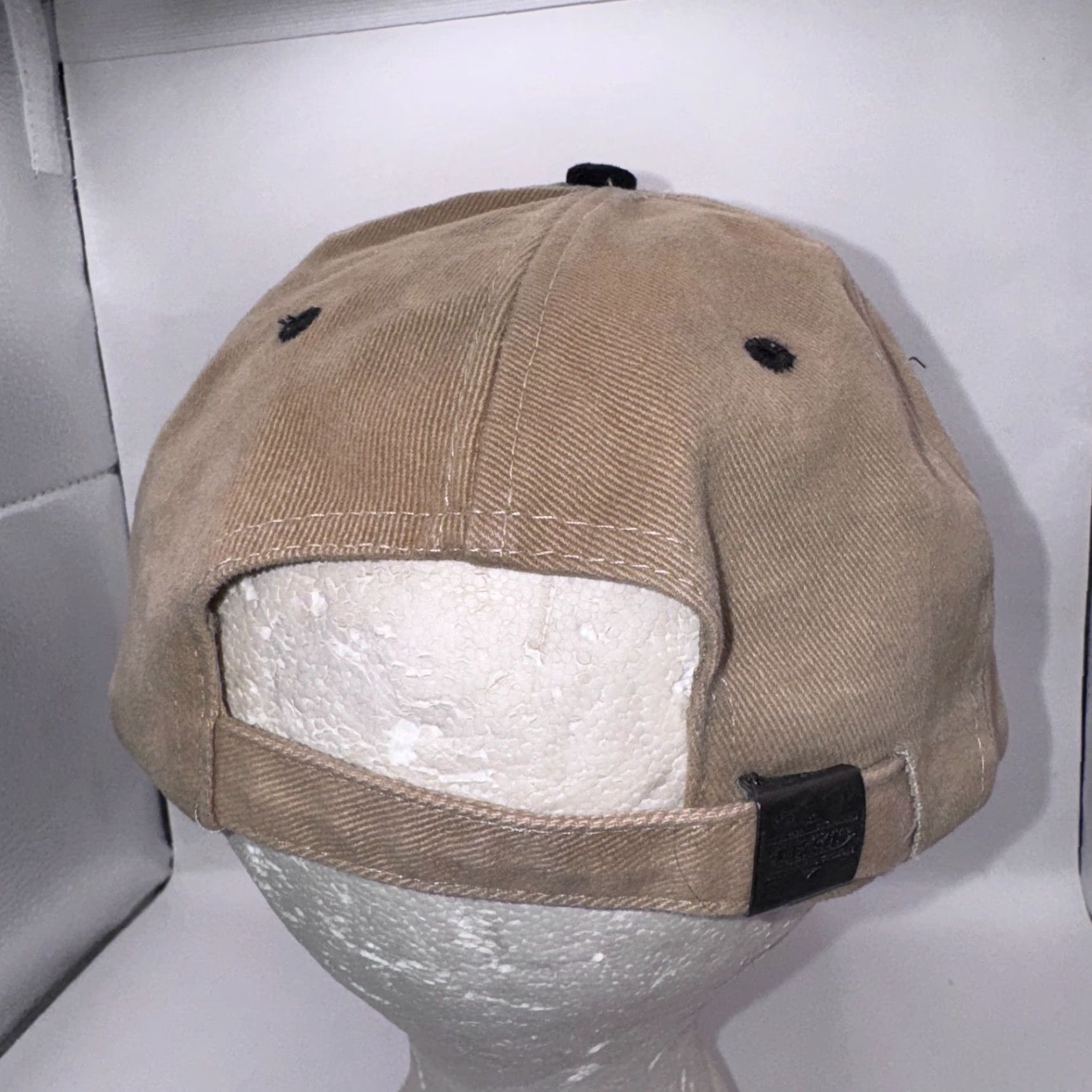 Vintage VINTAGE Tarleton Agricultural Carlton State University Nissin Cap Hat Baseball Beige Adjustable Canvas Cotton Men Logo Cap Size ONE SIZE - 3 Thumbnail