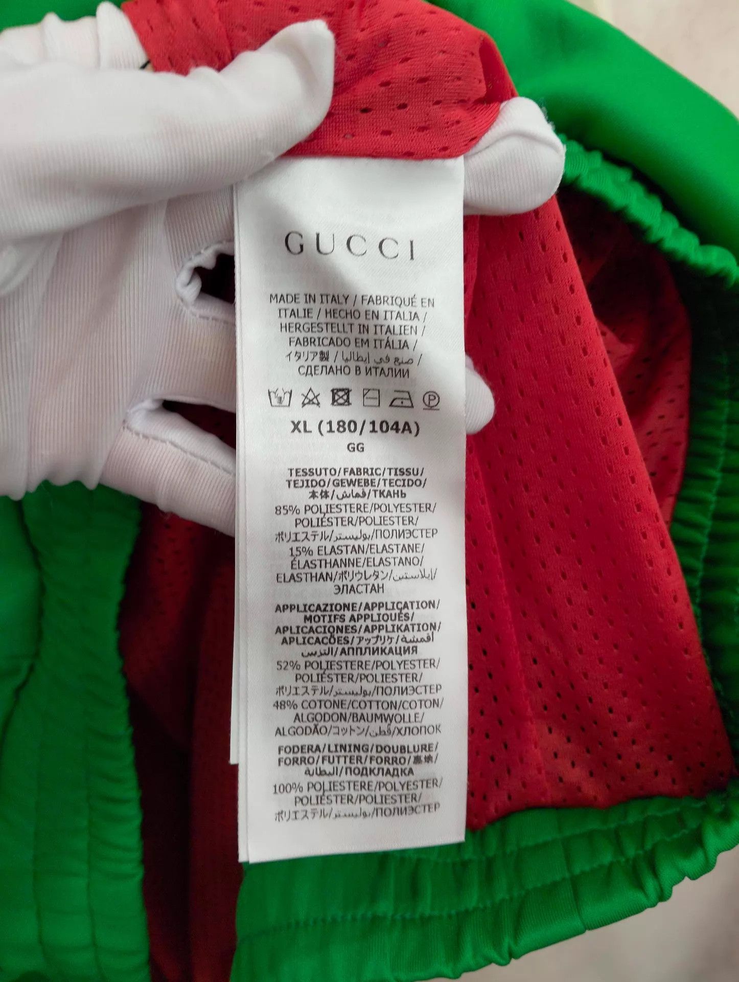 Gucci GUCCI Year of the Rabbit Color Blocked Striped Hoodie XL Size US XL / EU 56 / 4 - 4 Thumbnail