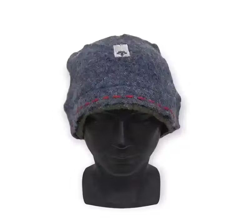 image of Descente Small Logo Beanie Hat, Men's