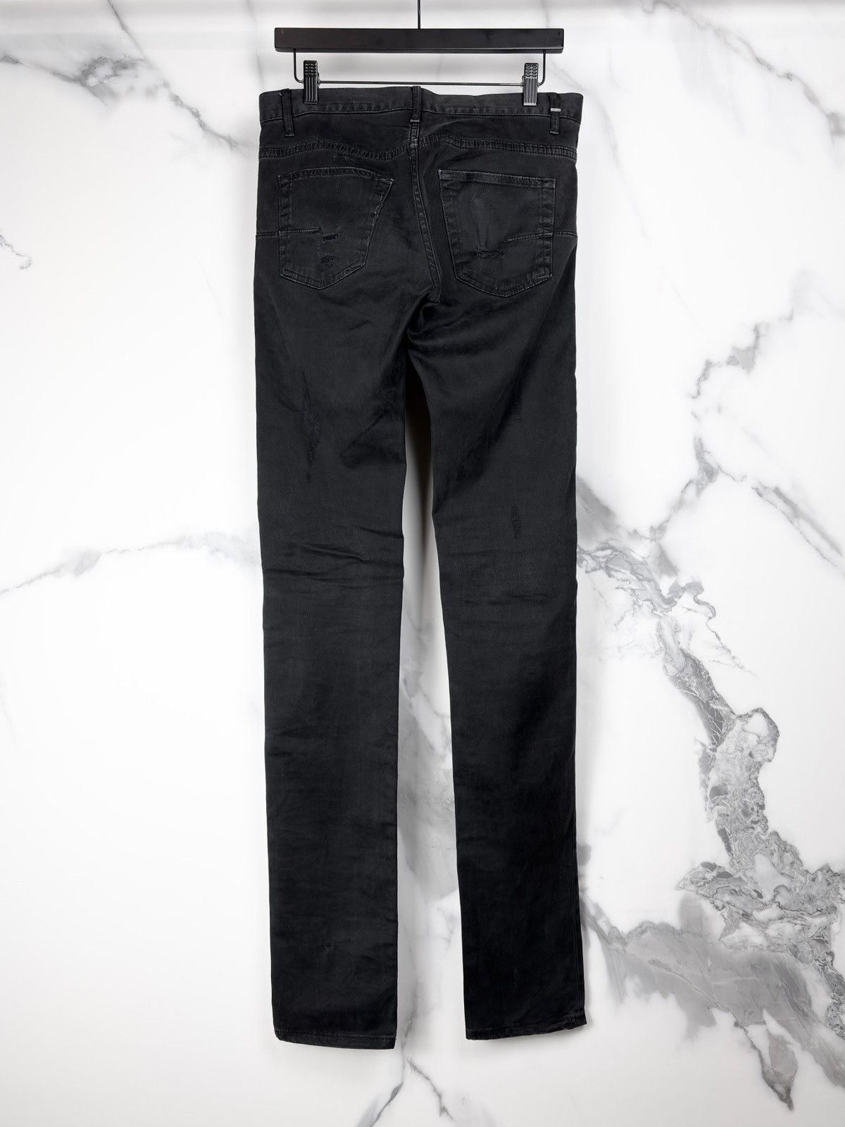 Dior AW11 Dior Homme Blackberry Crash Stitch Repaired Jeans KVA Size US 30 / EU 46 - 2 Thumbnail