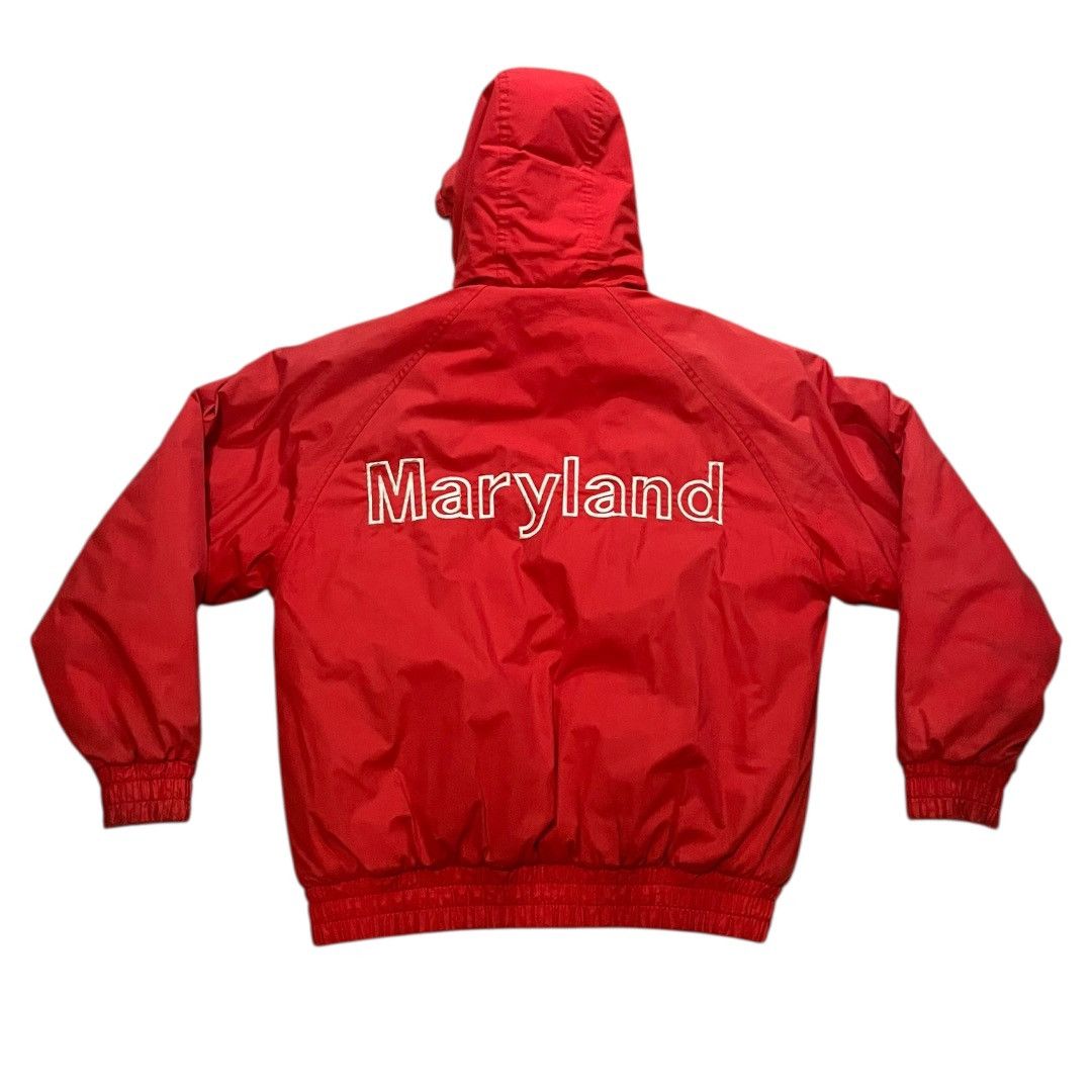 Vintage VINTAGE University of Maryland Fans Gear Zip Up Jacket UMD Size US M / EU 48-50 / 2 - 7 Thumbnail