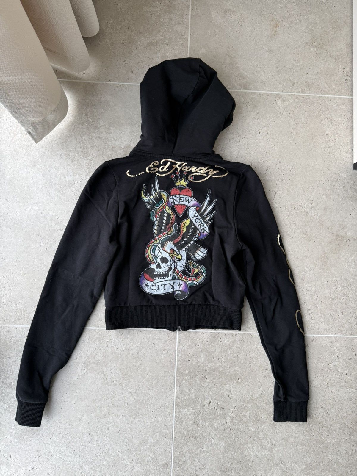 Christian Audigier Ed Hardy Hoodie Size S / US 4 / IT 40 - 1 Thumbnail