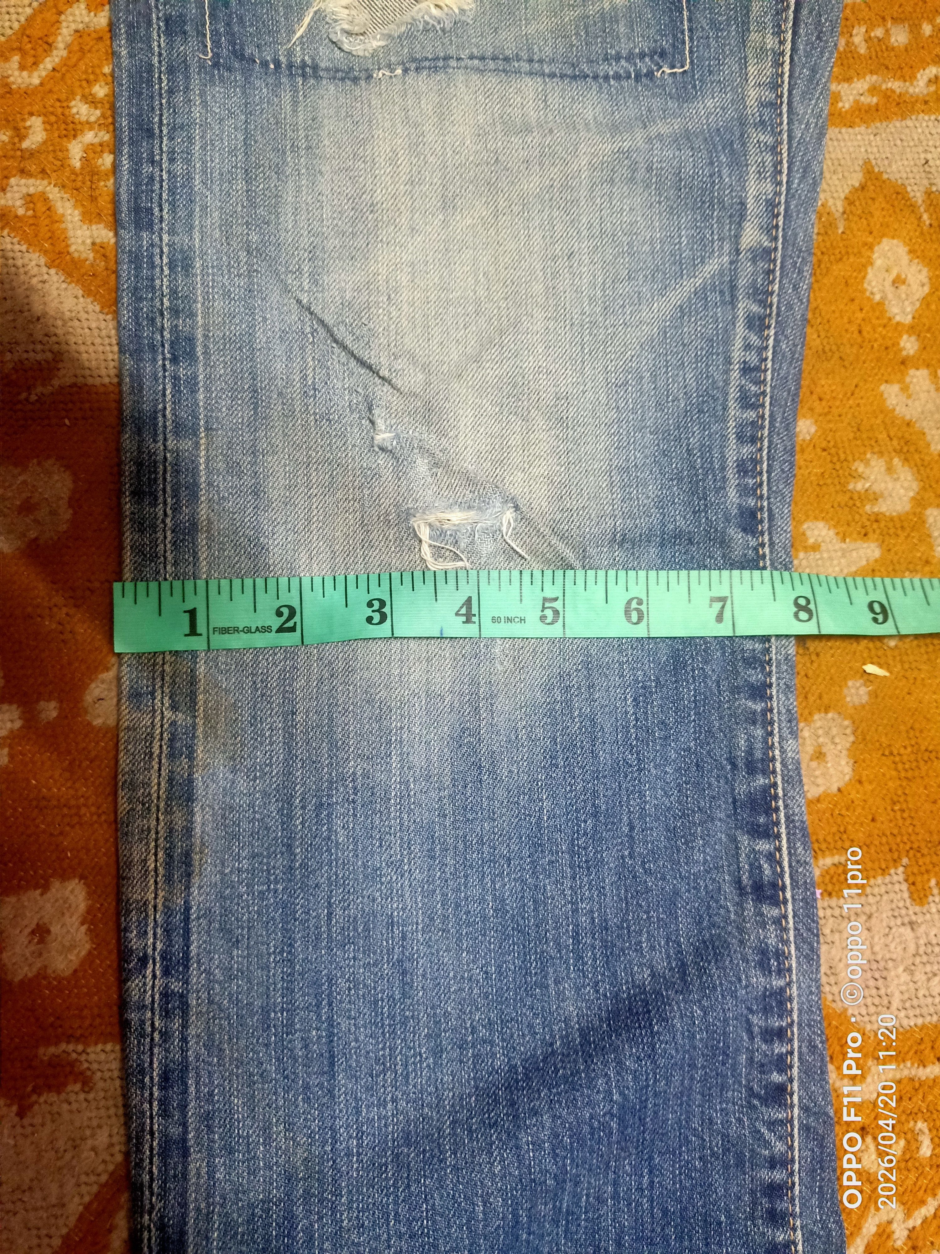 Hysteric Glamour 💥 Hystric Glamour Selvedge Flare Denim 💥 Size US 28 / EU 44 - 18 Thumbnail
