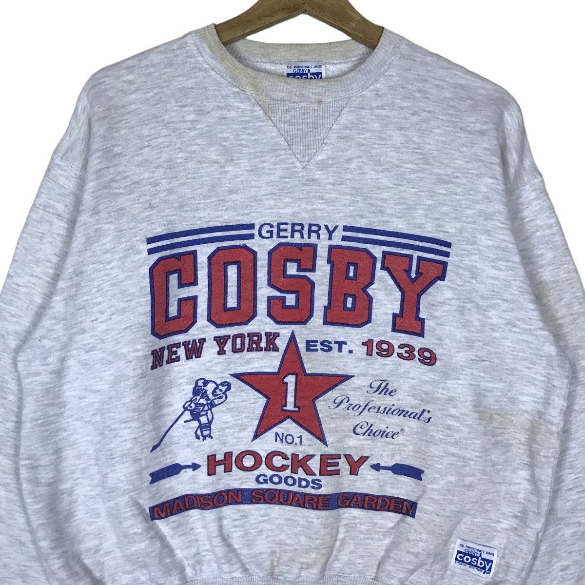 Vintage Vintage Gerry Cosby Spell Out Pullover Jumper Sweatshirt Size US M / EU 48-50 / 2 - 2 Thumbnail