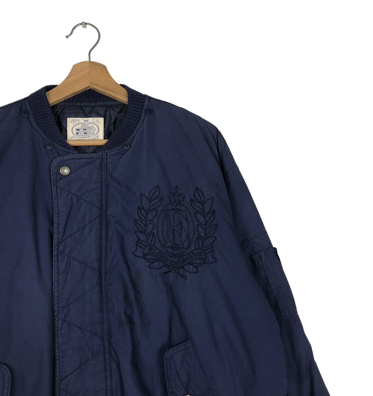 Japanese Brand 🔥VINTAGE BOMBER JACKET ELDER COLLECTION ISSEY MIYAKE Size US M / EU 48-50 / 2 - 4 Thumbnail