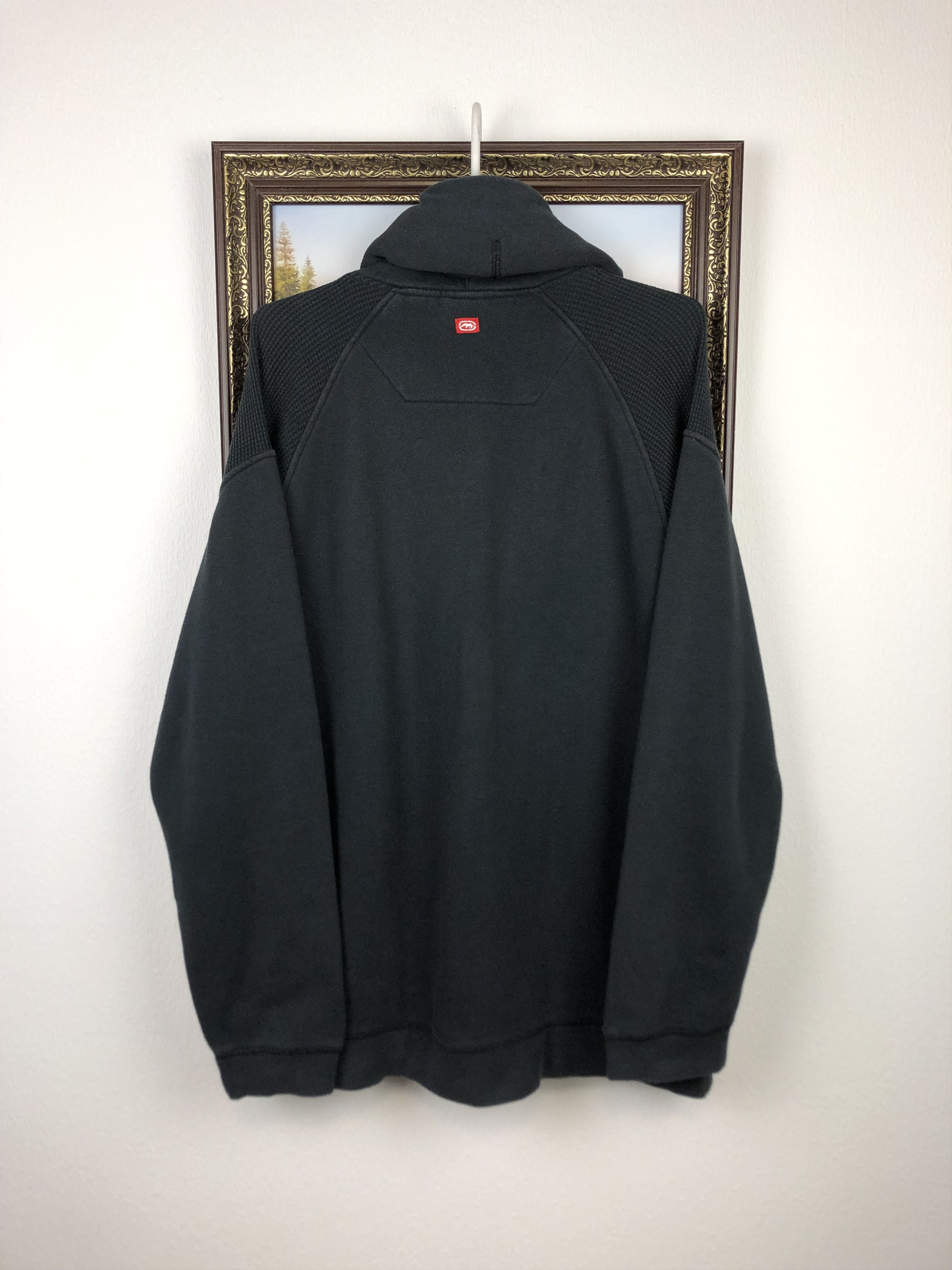 Ecko Unltd. × Rare Panther × Vintage Vintage ECKO Unltd Zip Up Hoodie Sweatshirt Black Jacket Size US M / EU 48-50 / 2 - 11 Thumbnail