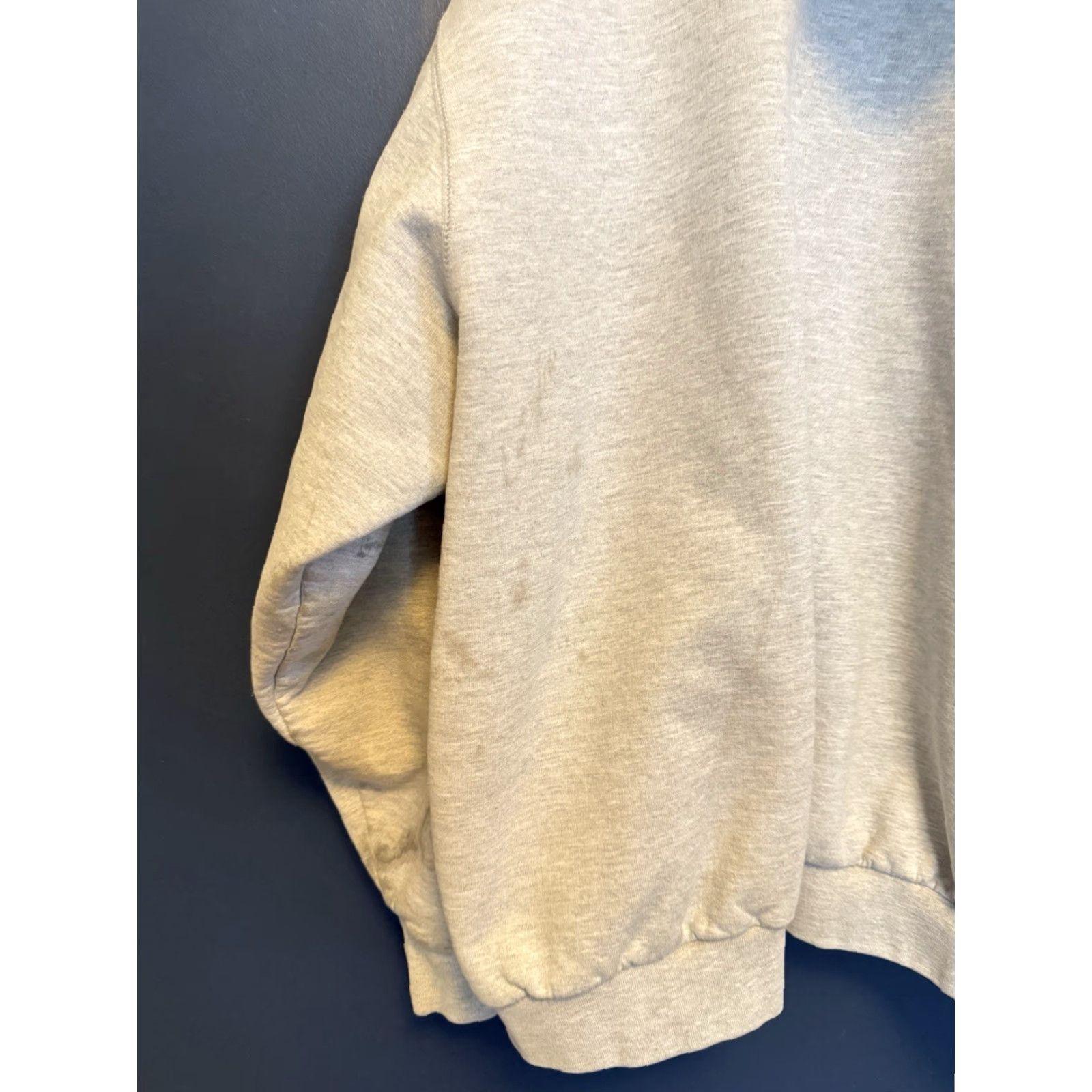 Carhartt VINTAGE Carhartt Hoodie 2XL Gray Thermal Zip 90s Distressed Men Boys Size US XXL / EU 58 / 5 - 8 Thumbnail
