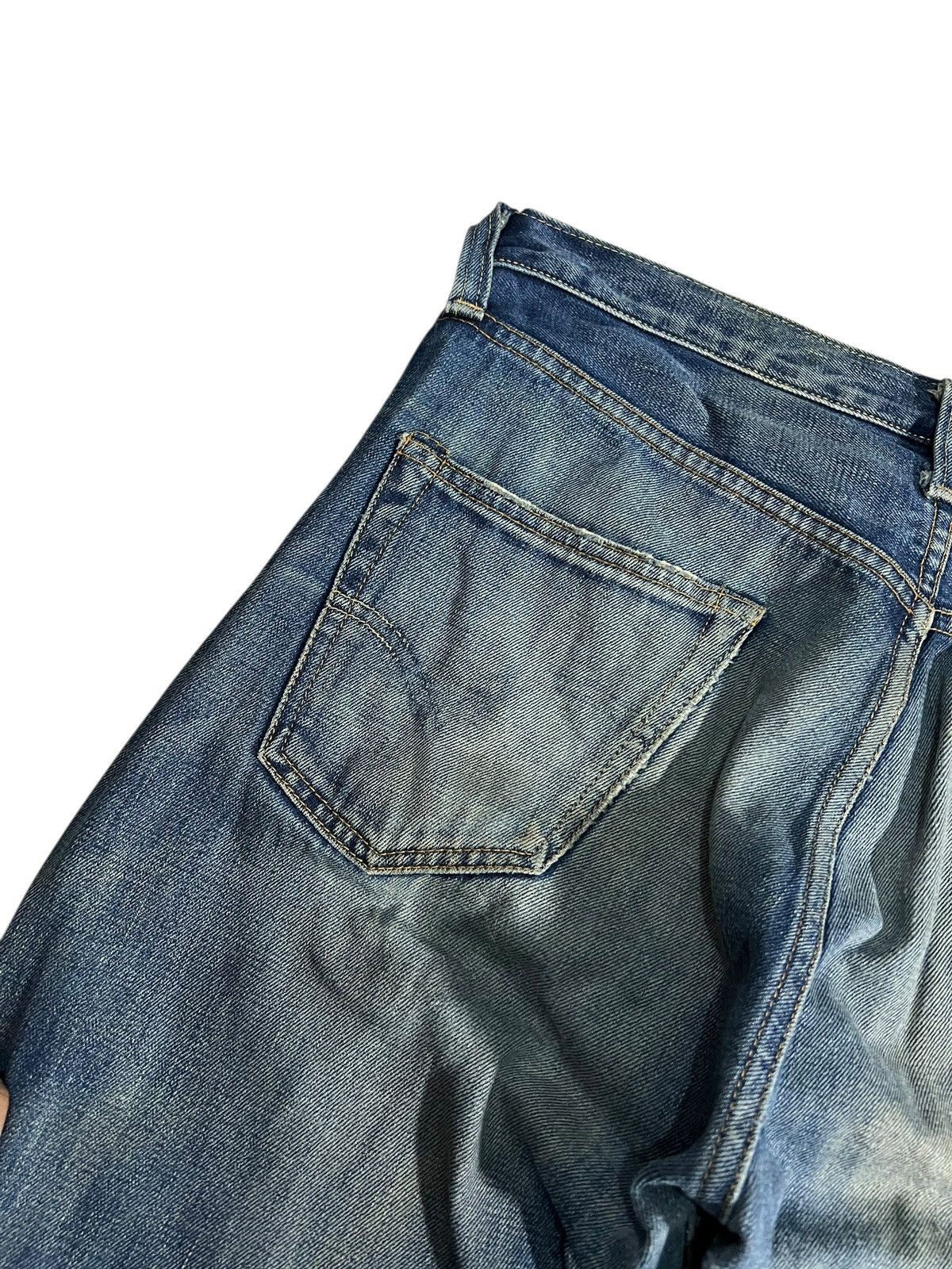 Levi's Vintage Levi’s 501xx Big E Selvedge Distressed Jean Size US 33 - 16 Thumbnail