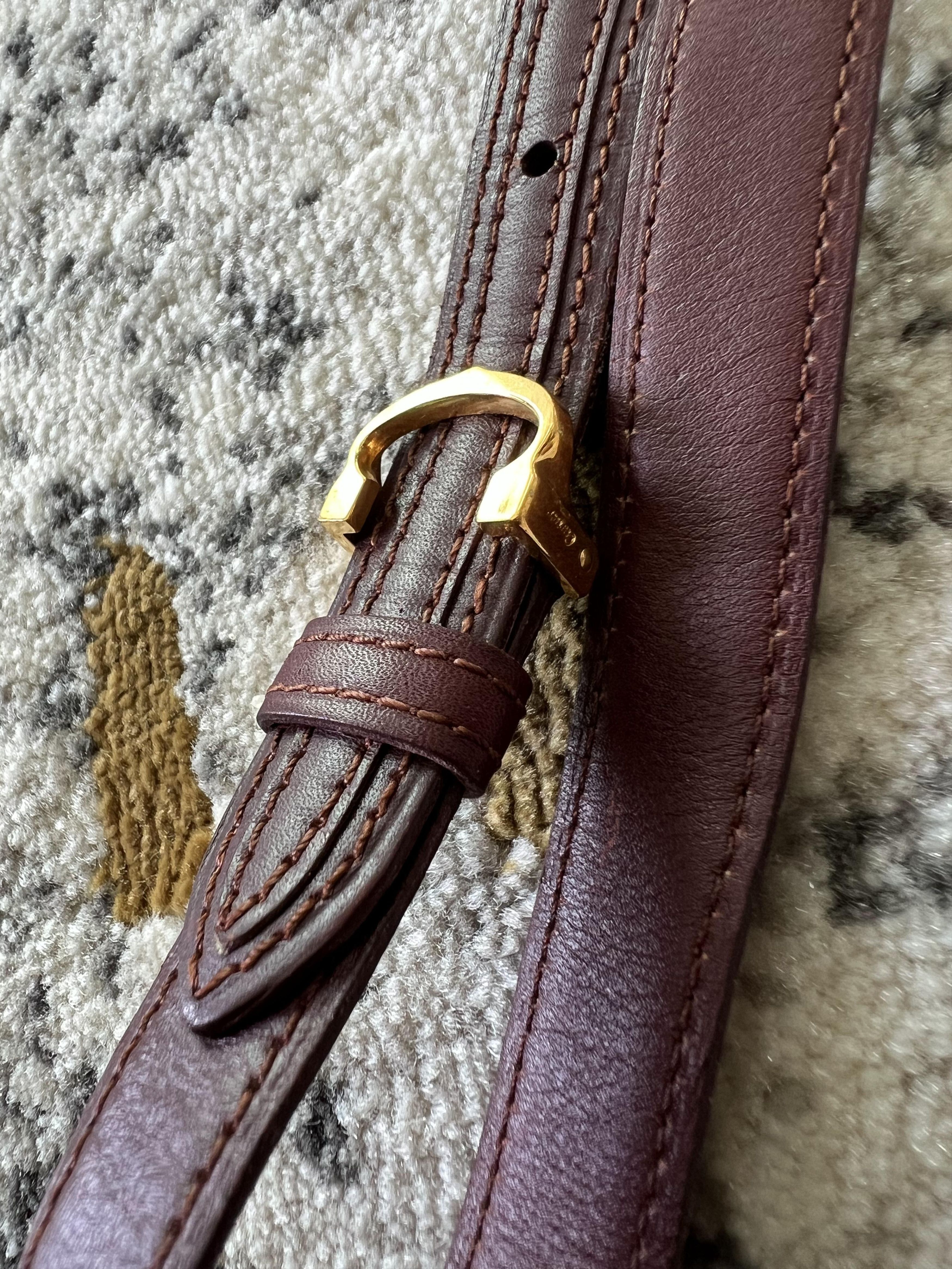 Cartier × Vintage Vintage Must De Cartier leather belt Size ONE SIZE - 4 Thumbnail