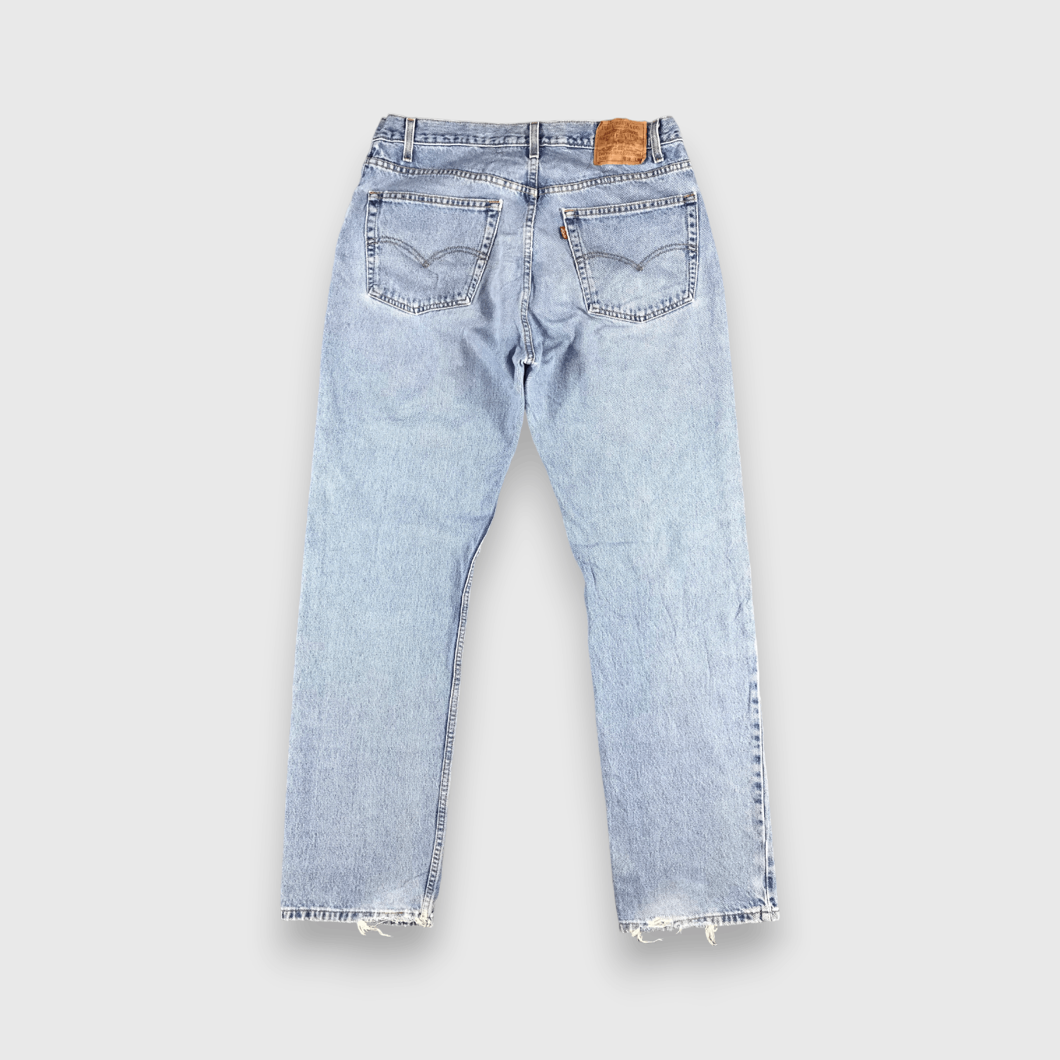 90s Vintage Light Wash Levis 505 Jeans-J2065