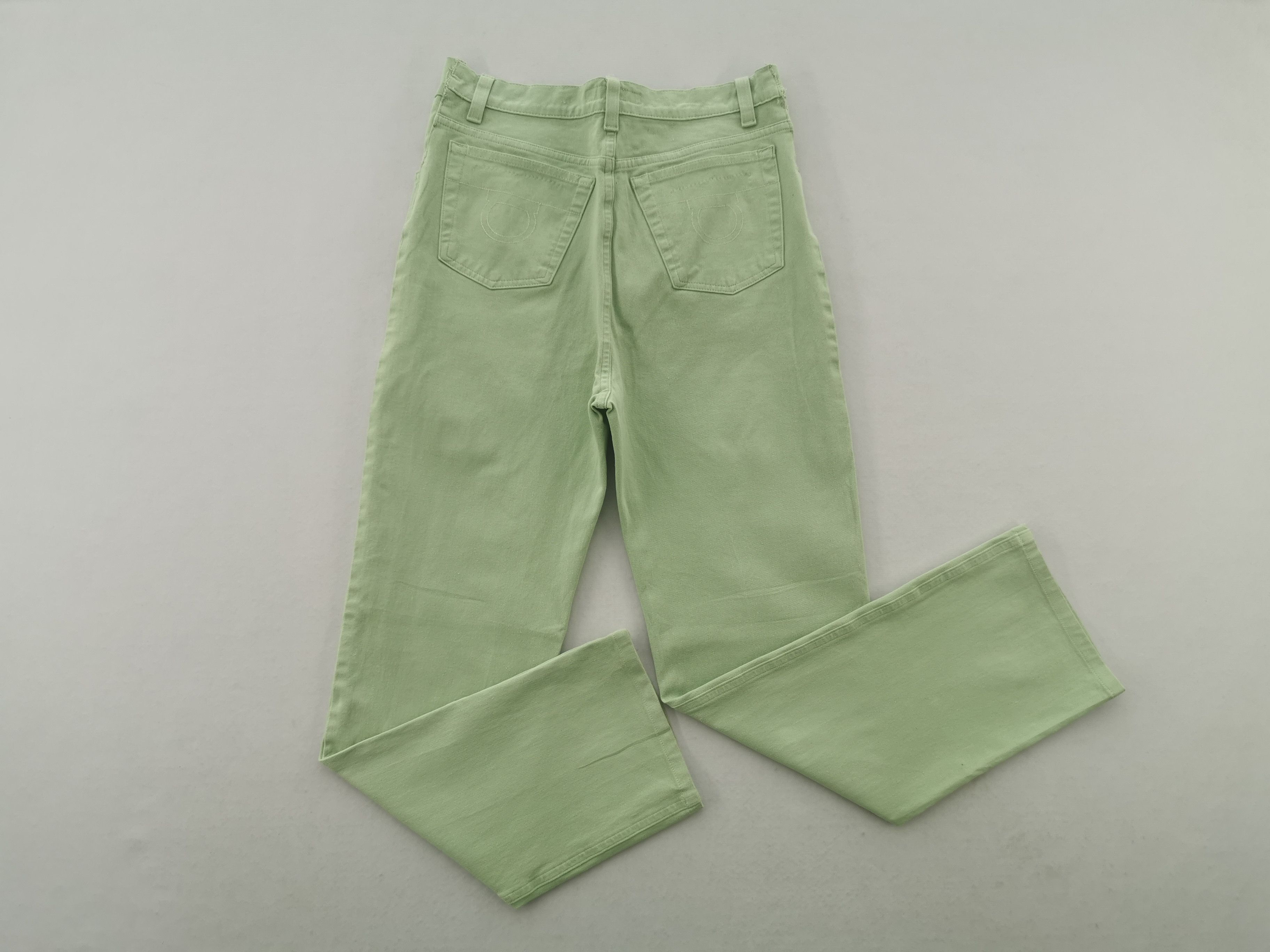Salvatore Ferragamo Vintage 90s Salvatore Ferragamo Denim Made In Italy Size 29" - 1 Thumbnail