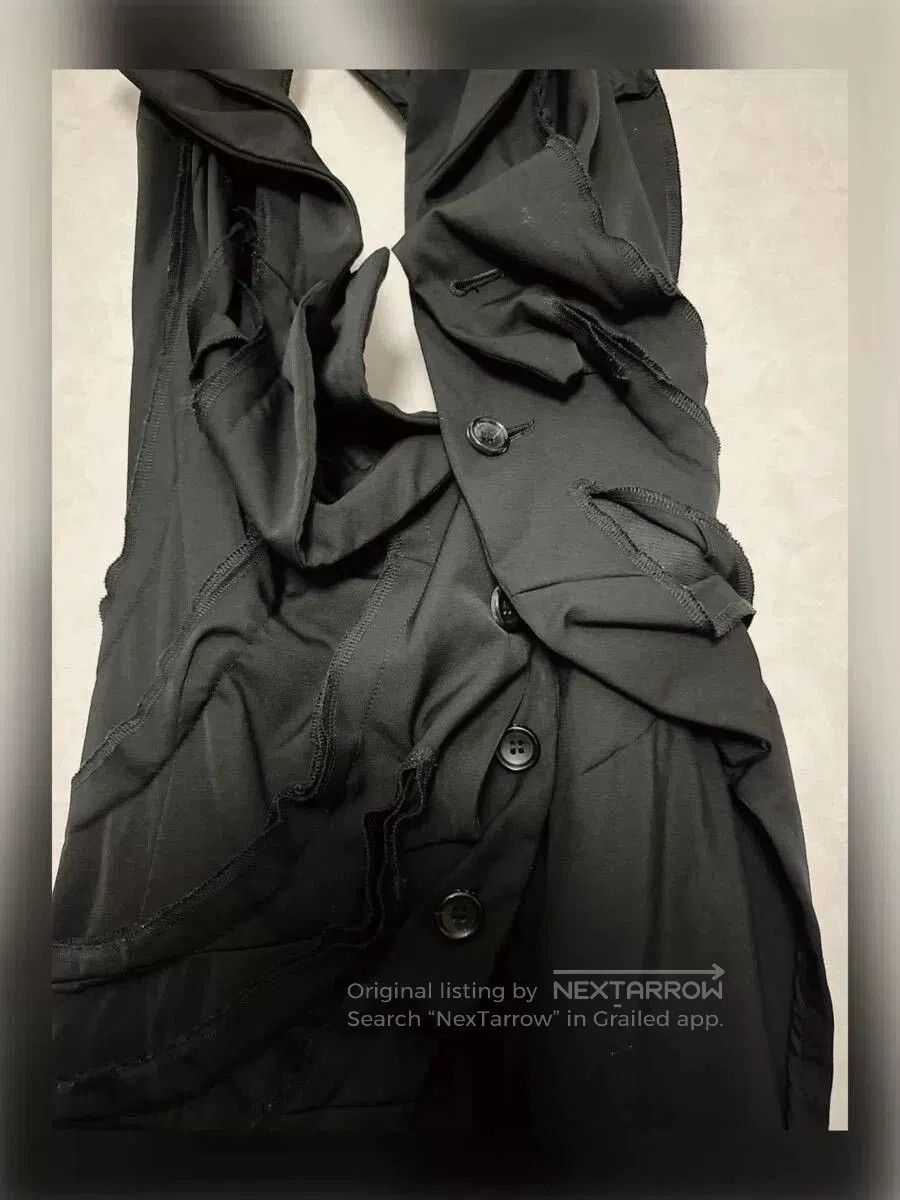 Comme des Garcons COMME des GARCONS Black Vest & Shirt. Size US S / EU 44-46 / 1 - 4 Thumbnail