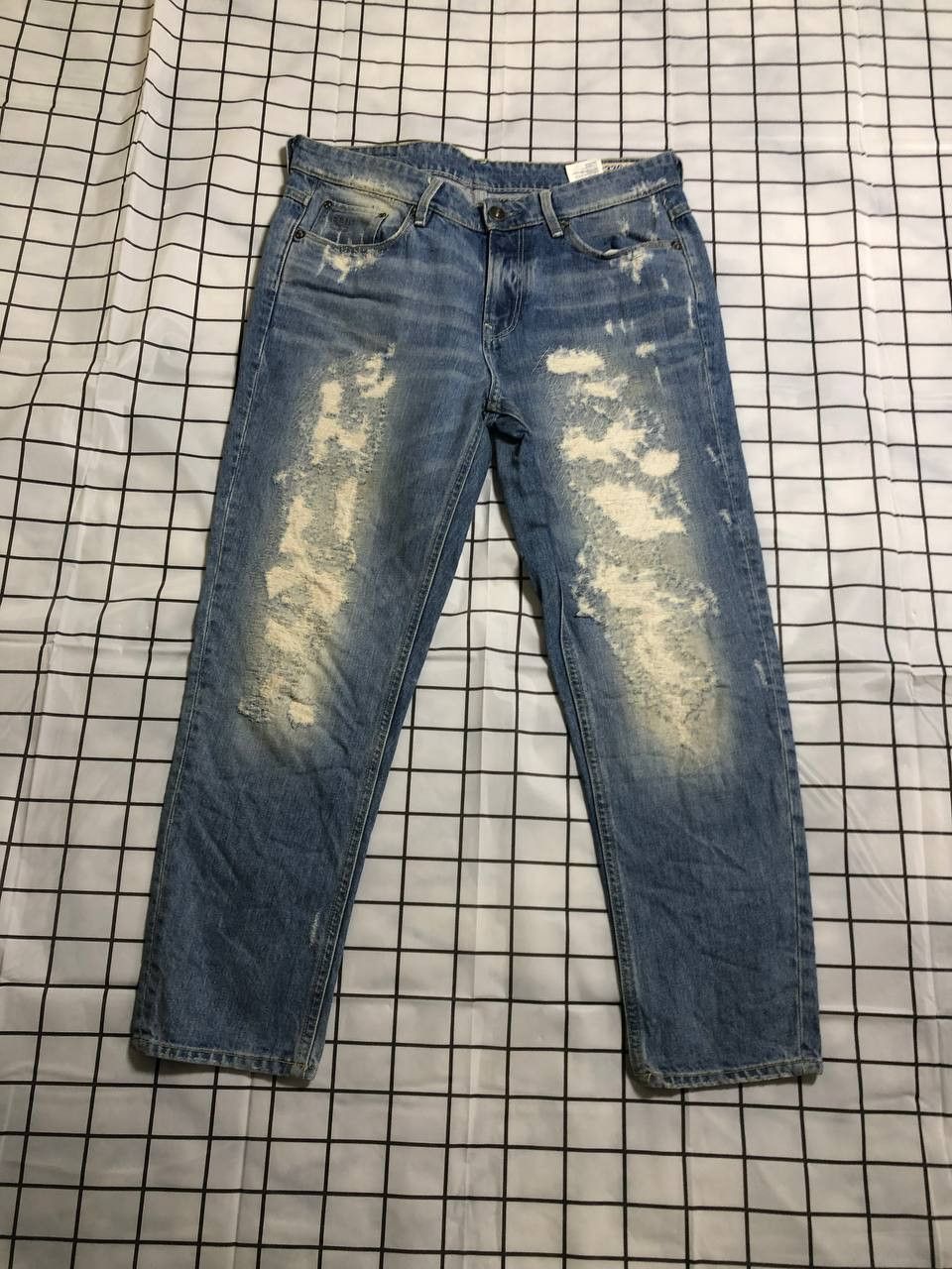 G-Star G Star Raw Jeans Men's Blue Denim Straight Leg Size US 26 / EU 42 - 1 Thumbnail