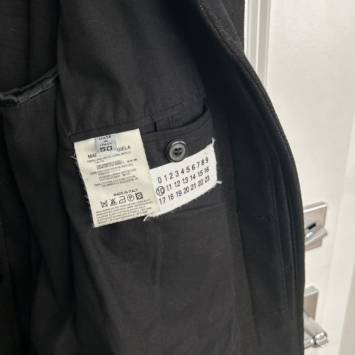 Maison Margiela Vintage Maison Margiela Wool Jacket Size 52 Size US L / EU 52-54 / 3 - 3 Thumbnail