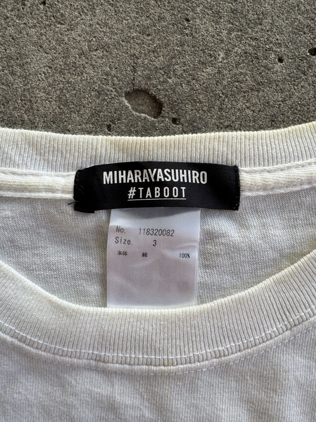 Maison MIHARA YASUHIRO Mihara Yasuhiro Box Logo Fake LS Tshirt Size US L / EU 52-54 / 3 - 7 Thumbnail